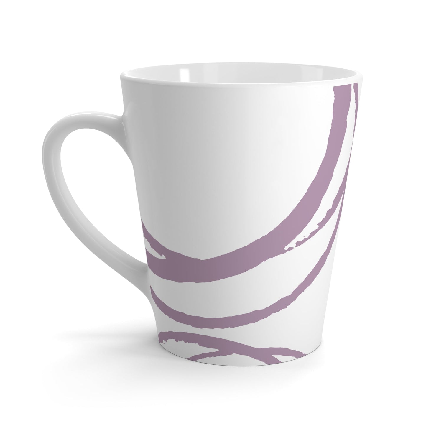 350 mL / 12oz Graphic Art Latte Mug | CALM-1252-200-112