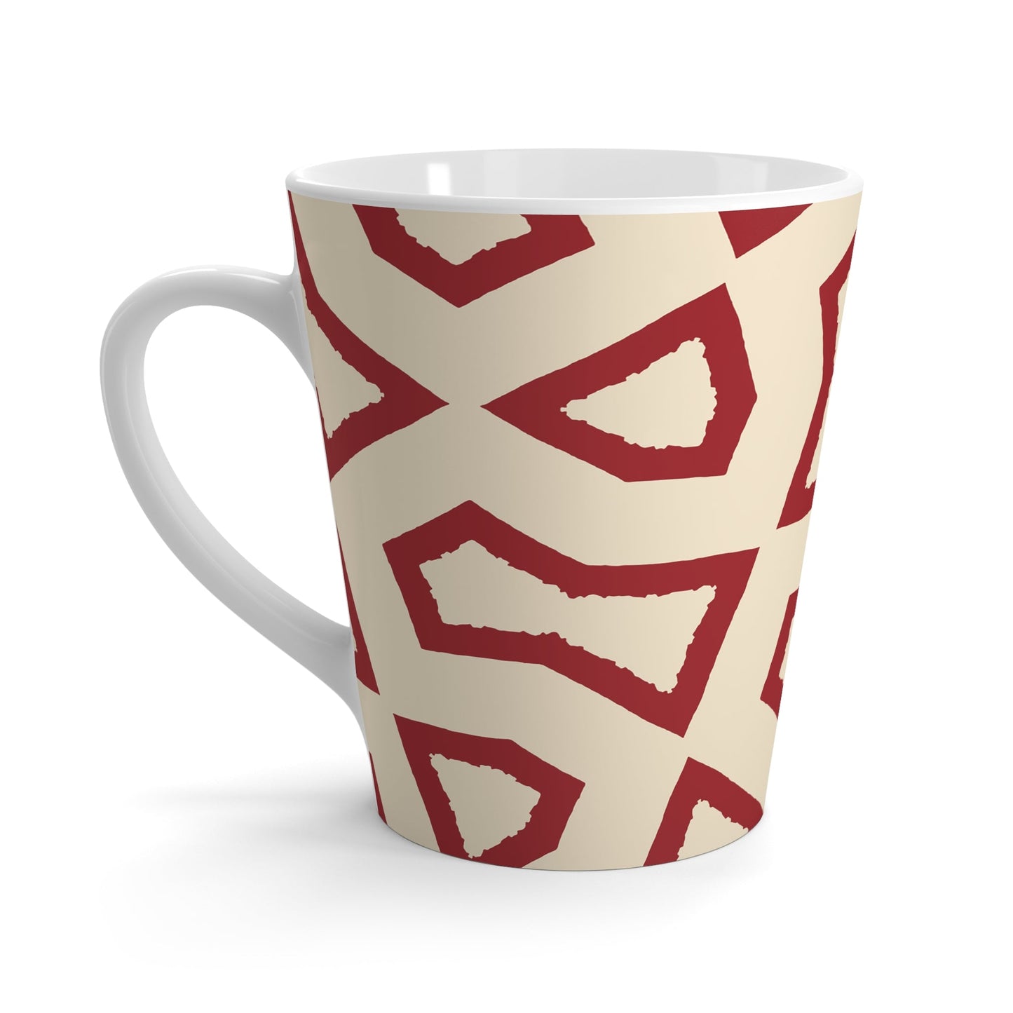 350 mL / 12oz Graphic Art Latte Mug | CALM-1031-100-392