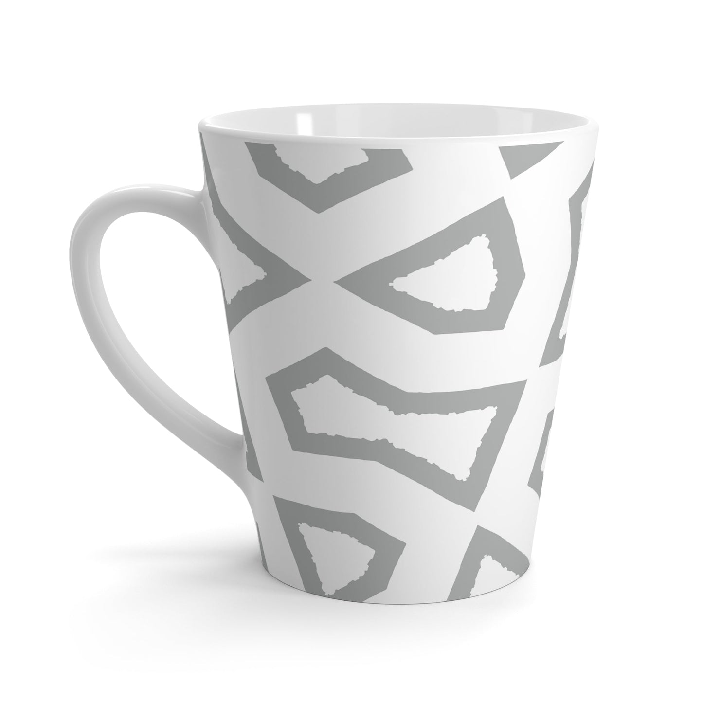 350 mL / 12oz Graphic Art Latte Mug | CALM-1221-233-392