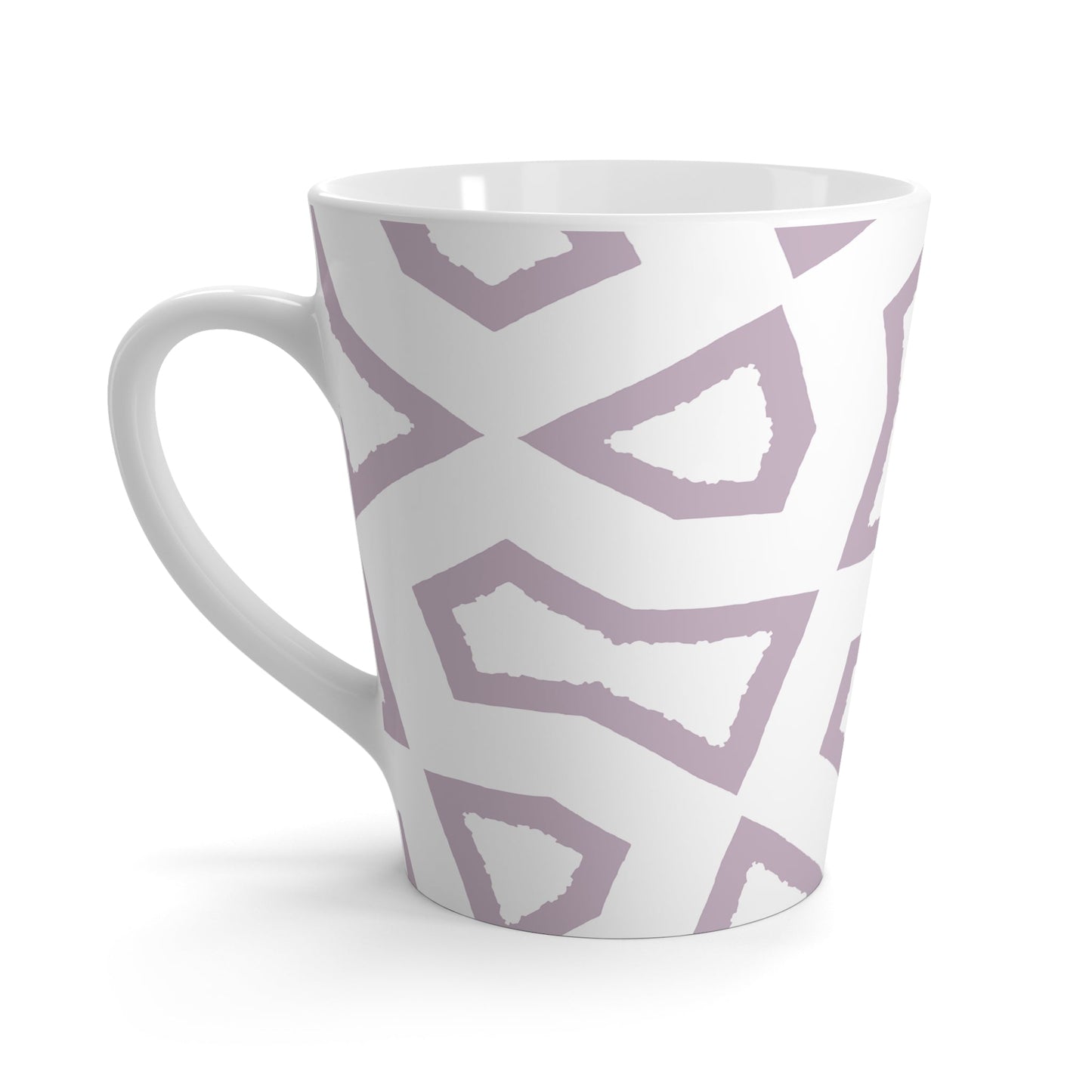 350 mL / 12oz Graphic Art Latte Mug | CALM-1252-267-392