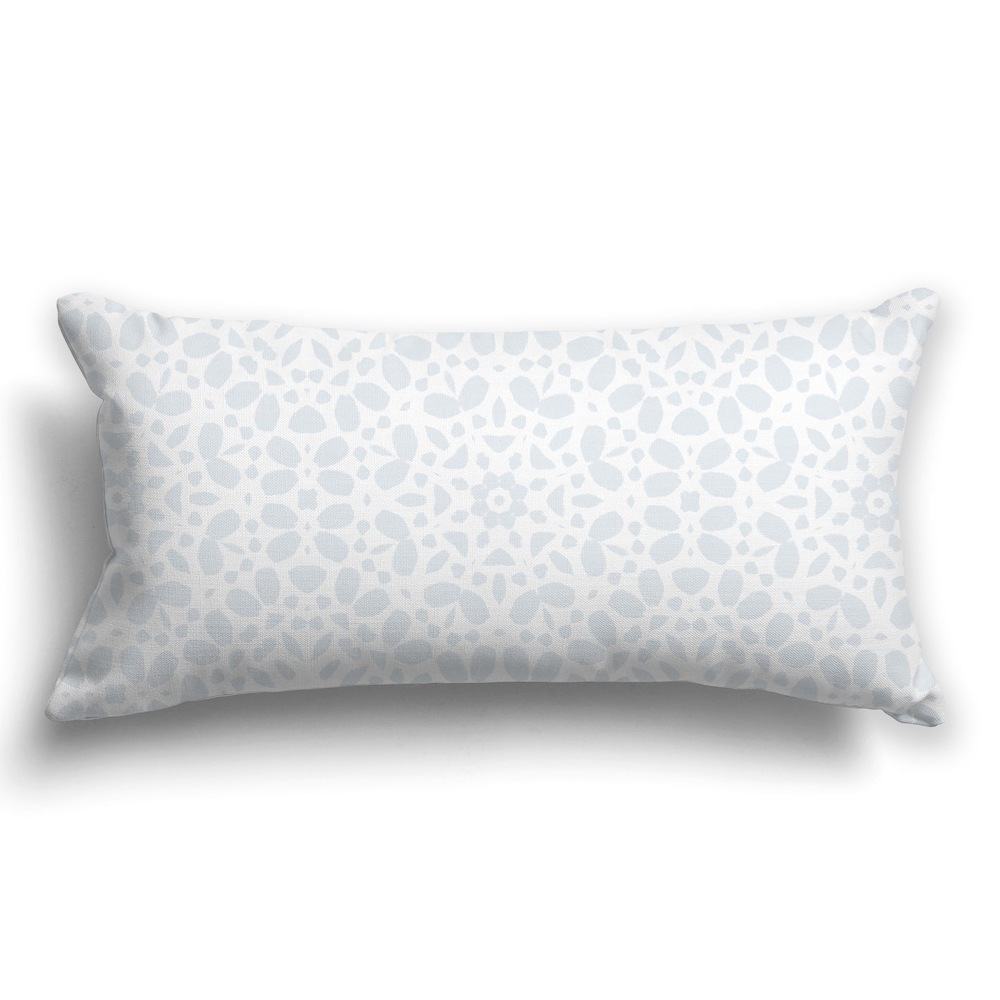 White/Beige-white Throw Pillow with Fine Light Grey Circular Pattern on Both Sides, CAPC-1121-191