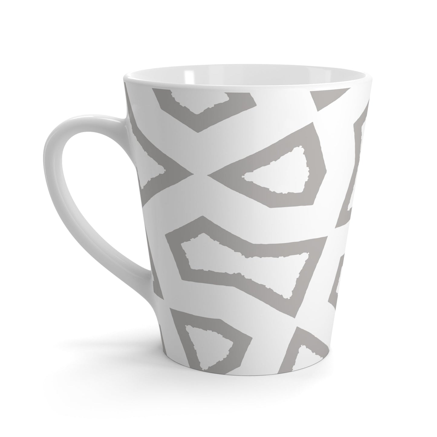 350 mL / 12oz Graphic Art Latte Mug | CALM-1171-133-392