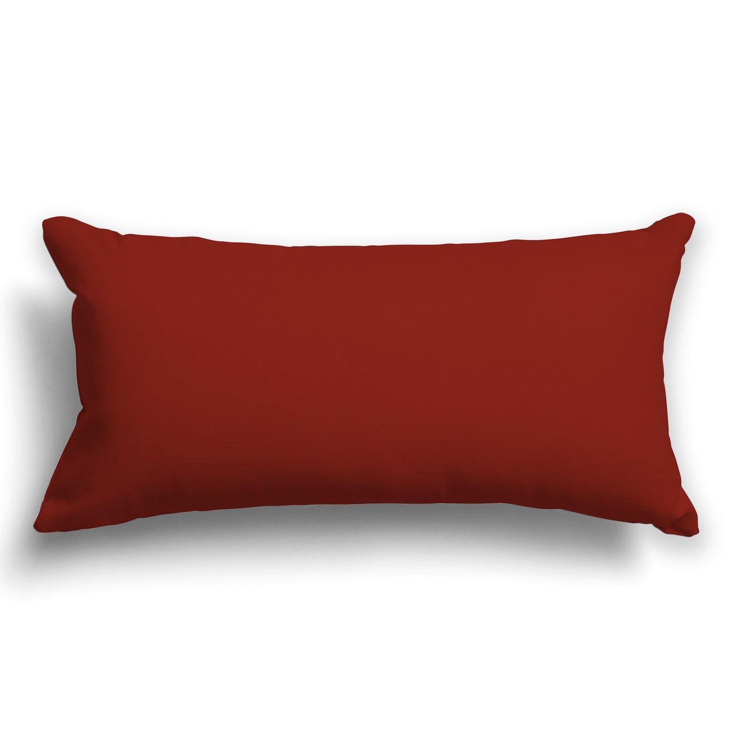 Solid Rust-red Throw Pillow, CAPC-1133-a00