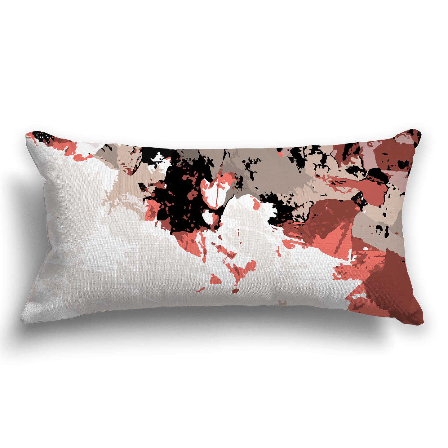 Cushion Cover with Graphic Art from the Rose Stone Collection, CAPC-1137-696, 61 x 30 cm, 24 x 12 inches