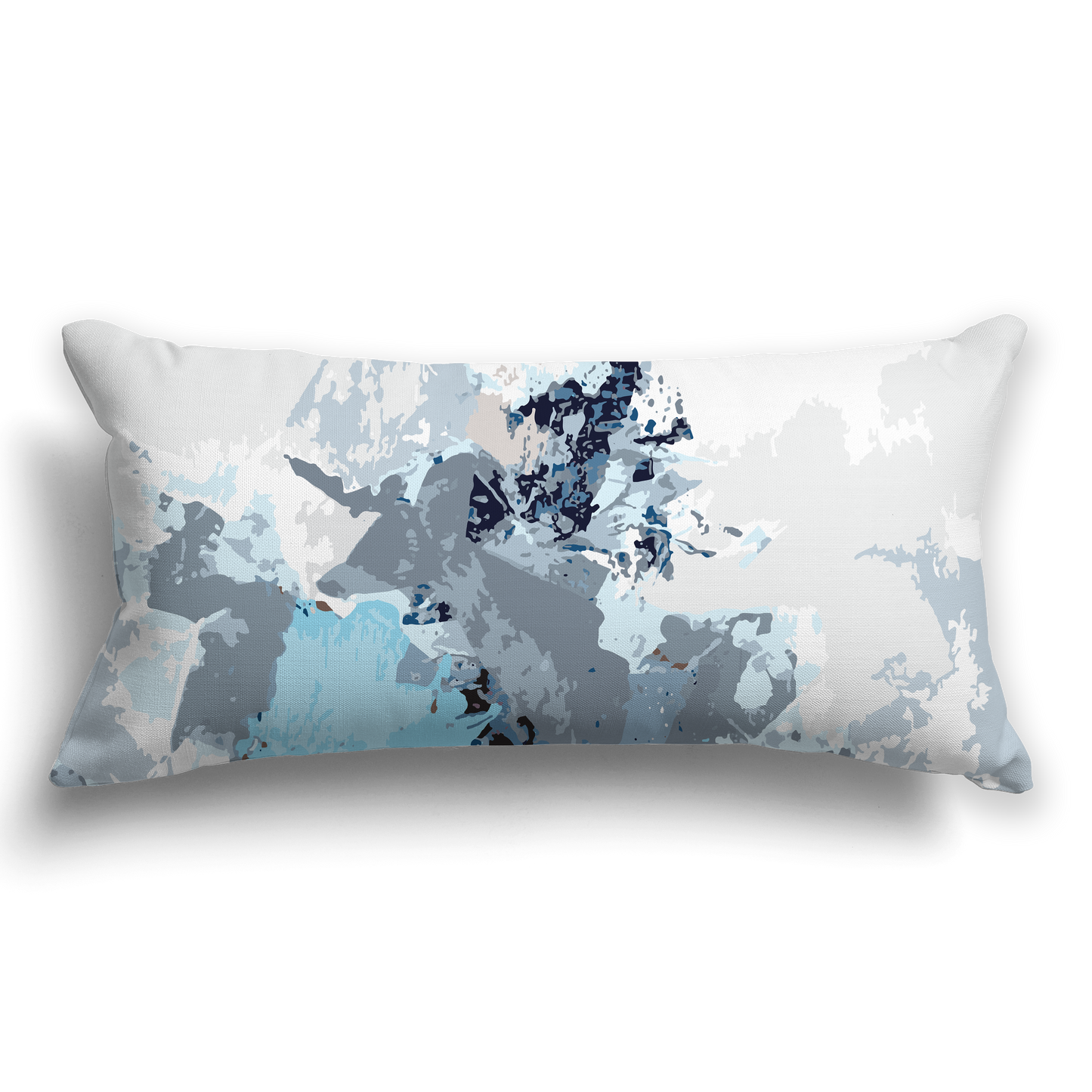 Cushion Cover with Graphic Art from the Ocean Cliffs Collection, CAPC-1151-694, 61 x 30 cm, 24 x 12 inches