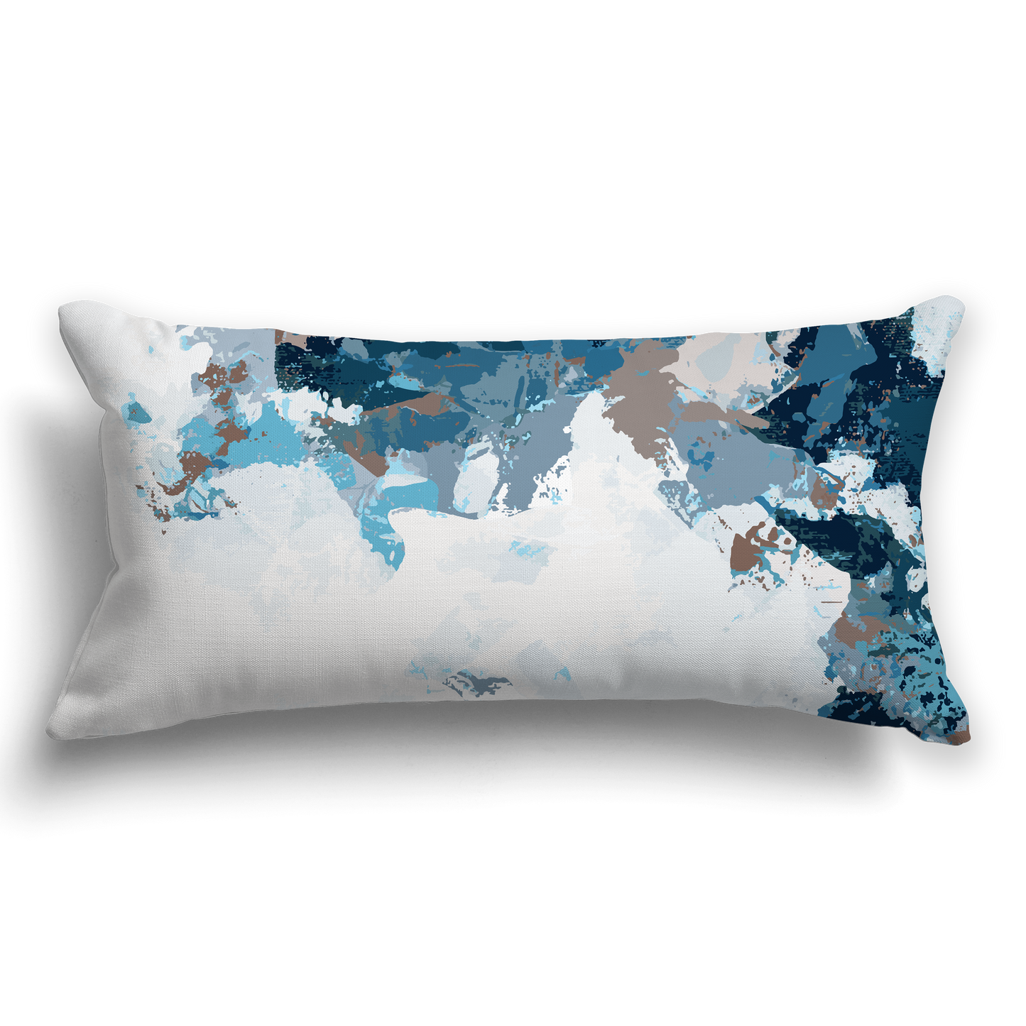 Cushion Cover with Graphic Art from the Sea Terrace Collection, CAPC-1152-693, 61 x 30 cm, 24 x 12 inches