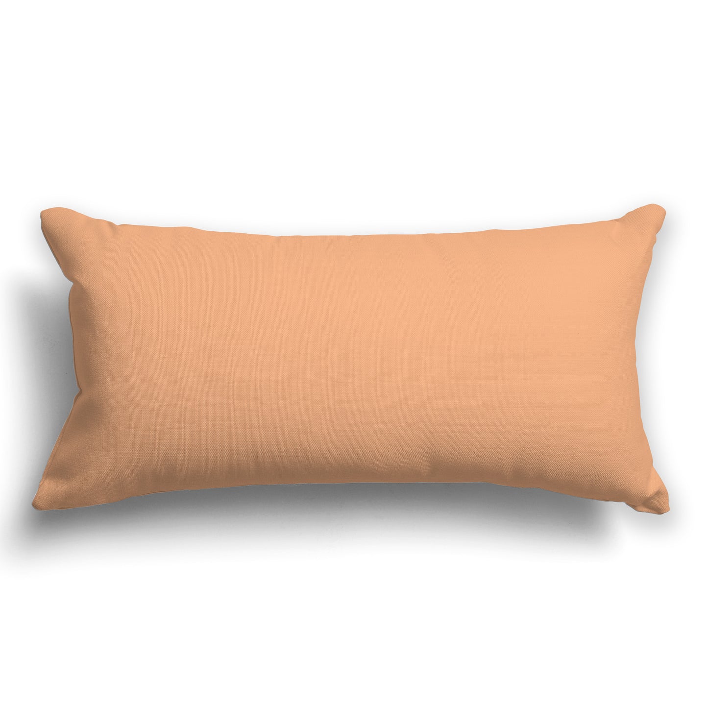 Solid Medium Orange Throw Pillow, CAPC-1181-267