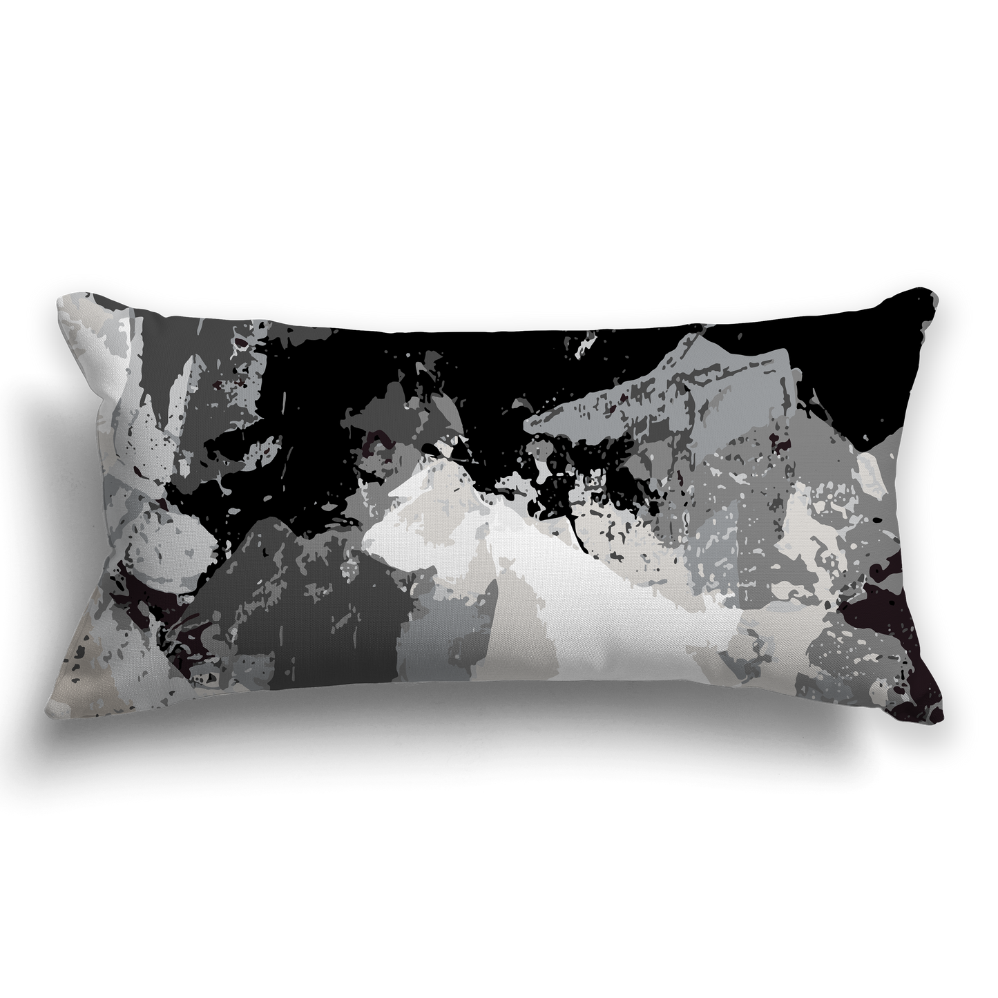 Cushion Cover with Graphic Art from the Night Owl Collection, CAPC-1201-692, 61 x 30 cm, 24 x 12 inches