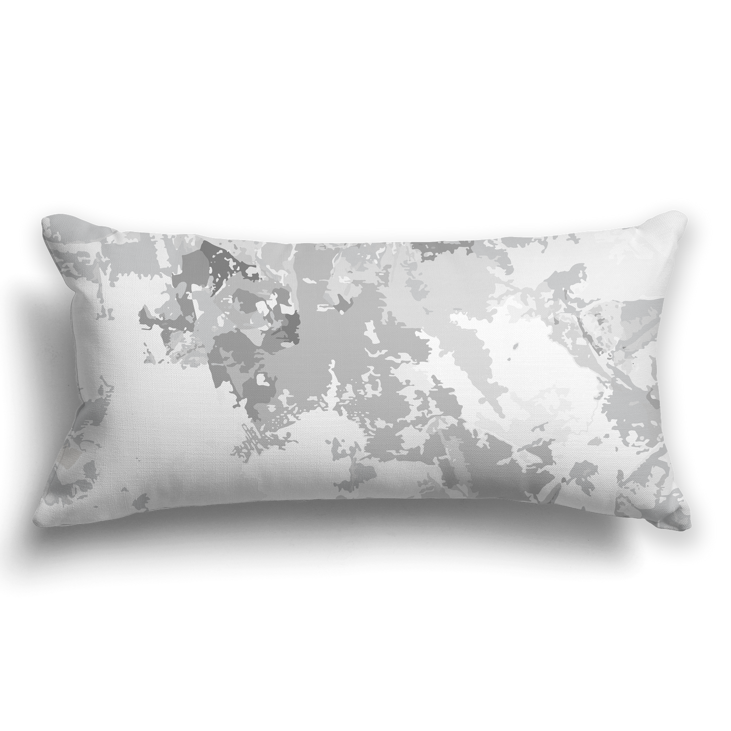 Cushion Cover with Graphic Art from the Snow Dust Collection, CAPC-1204-698, 61 x 30 cm, 24 x 12 inches