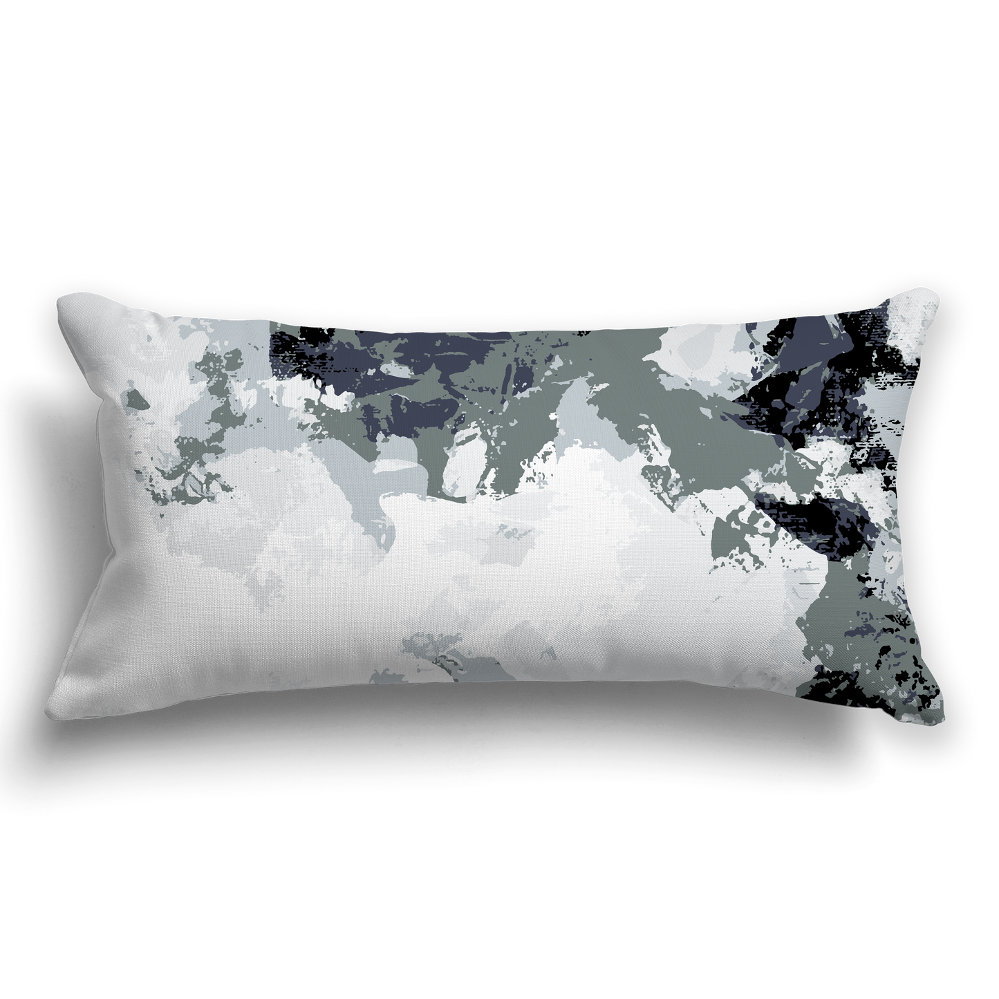 Cushion Cover with Graphic Art from the Shore Pebbles Collection, CAPC-1213-693, 61 x 30 cm, 24 x 12 inches