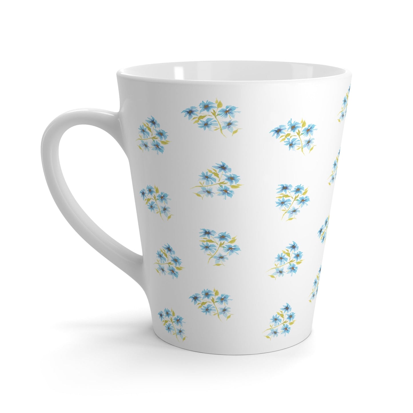 350 mL / 12oz Fine Art Watercolor Latte Mug, CALM-1435
