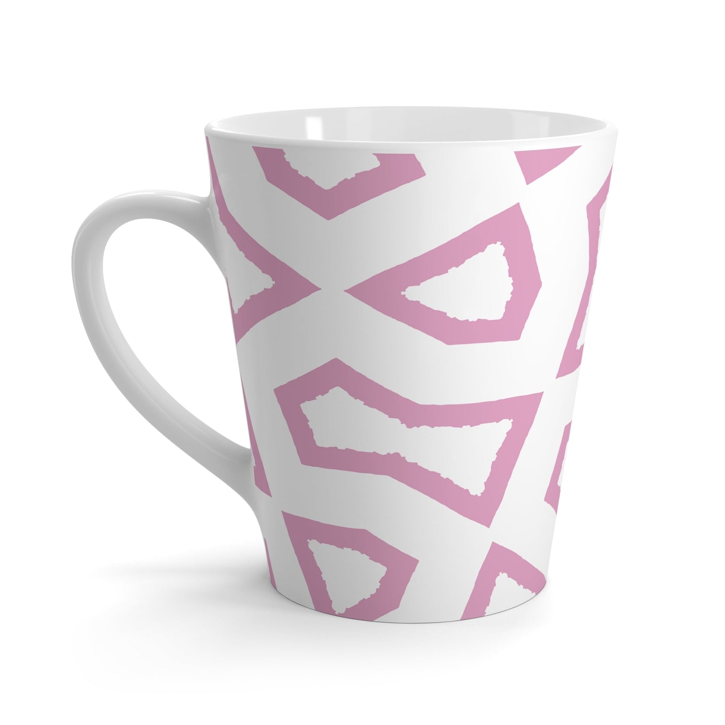 350 mL / 12oz Graphic Art Latte Mug | CALM-1081-167-392