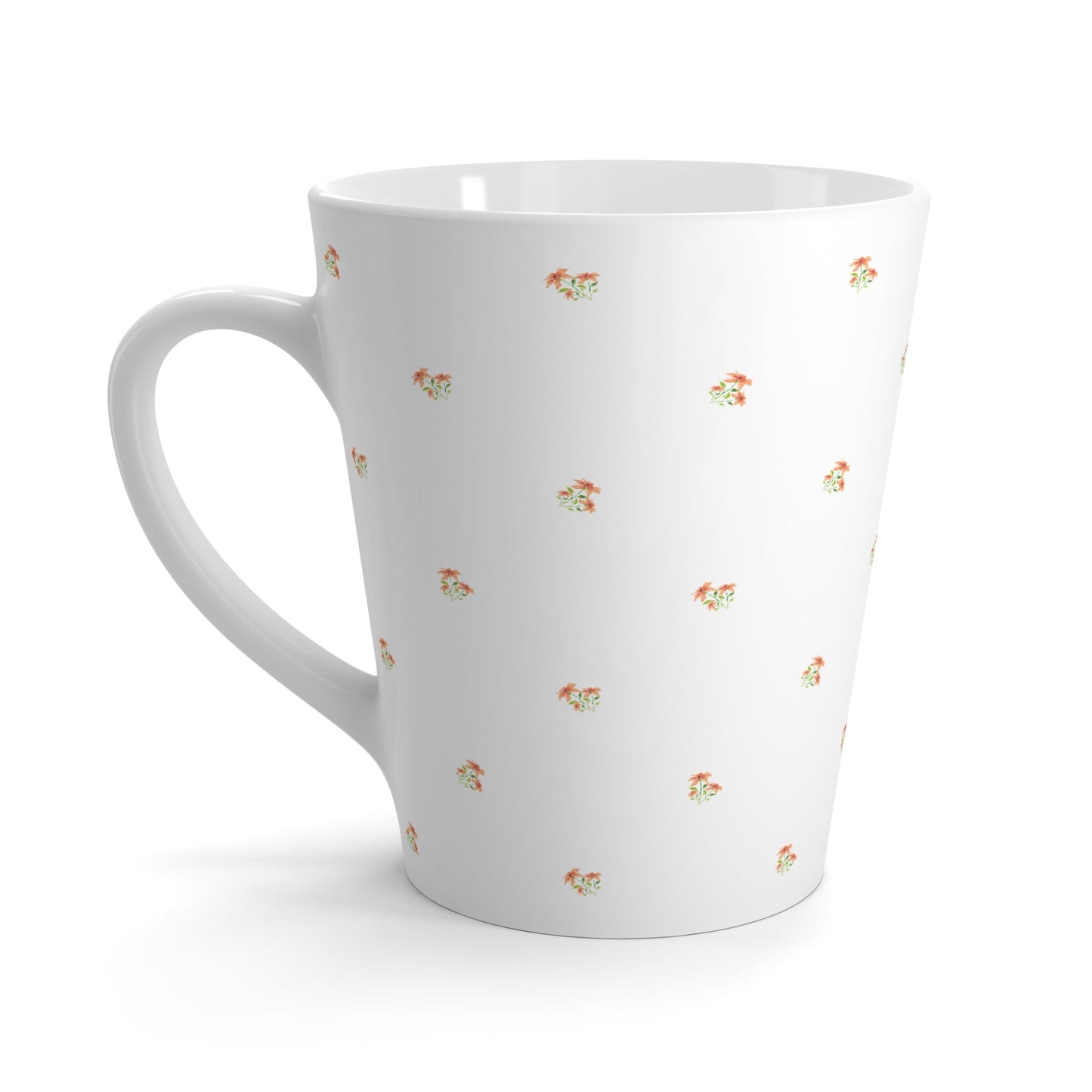 350 mL / 12oz Fine Art Watercolor Latte Mug, CALM-1386