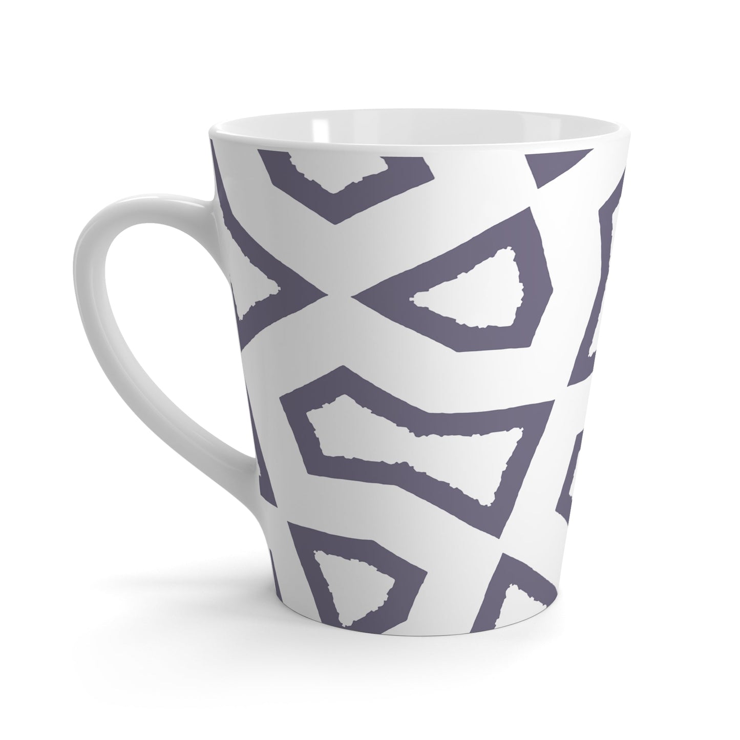 350 mL / 12oz Graphic Art Latte Mug | CALM-1261-300-392