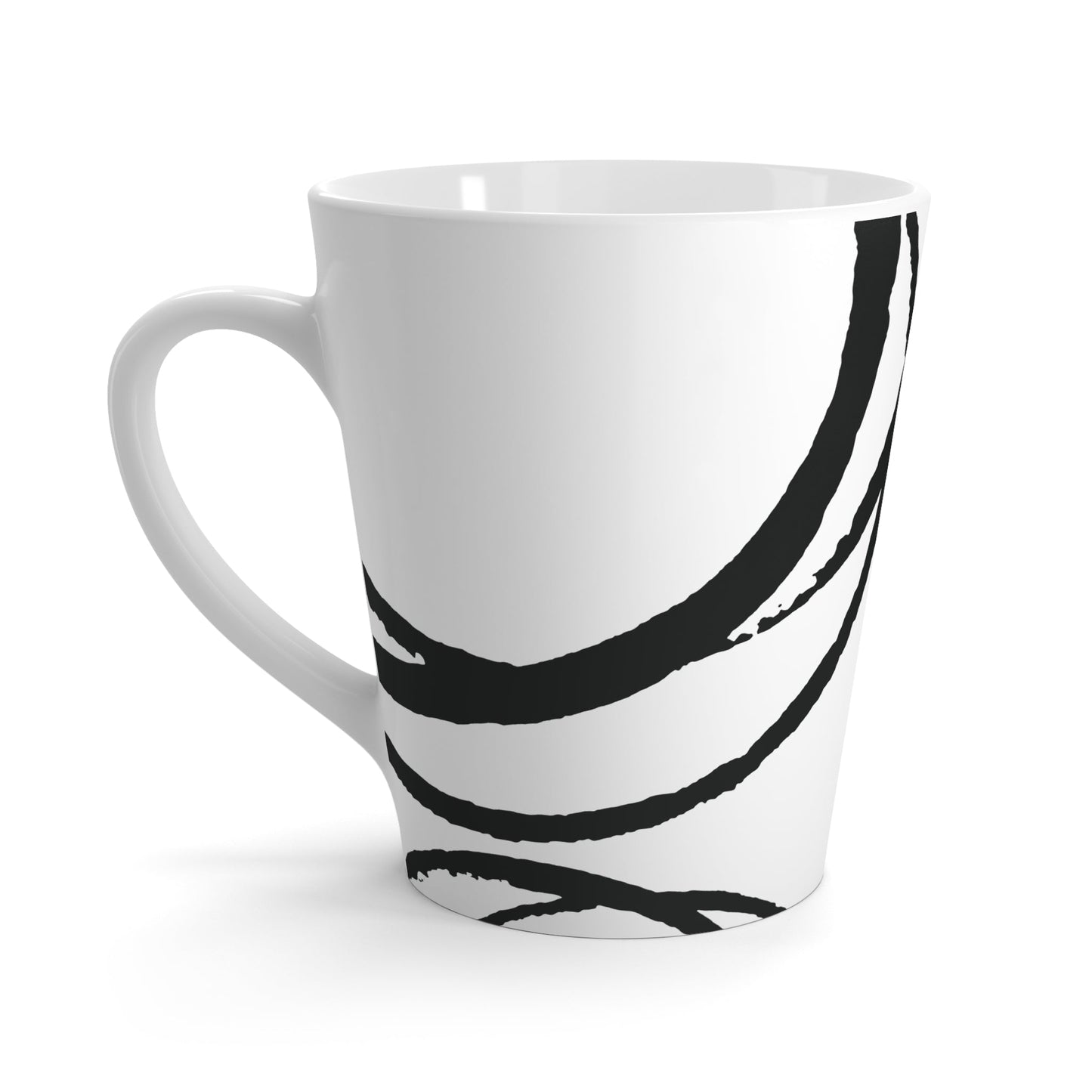 350 mL / 12oz Graphic Art Latte Mug | CALM-1010-112