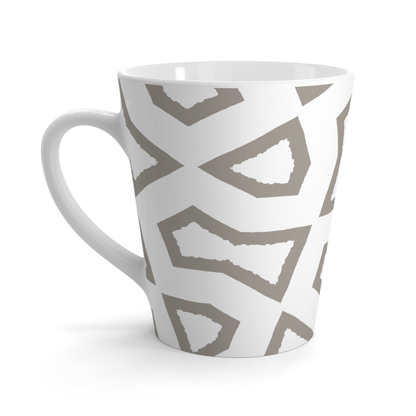 350 mL / 12oz Graphic Art Latte Mug | CALM-1242-200-392