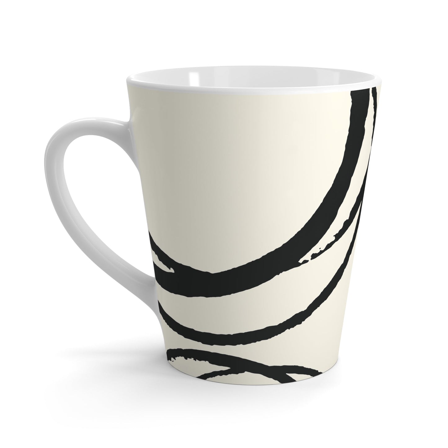 350 mL / 12oz Graphic Art Latte Mug | CALM-1013-112