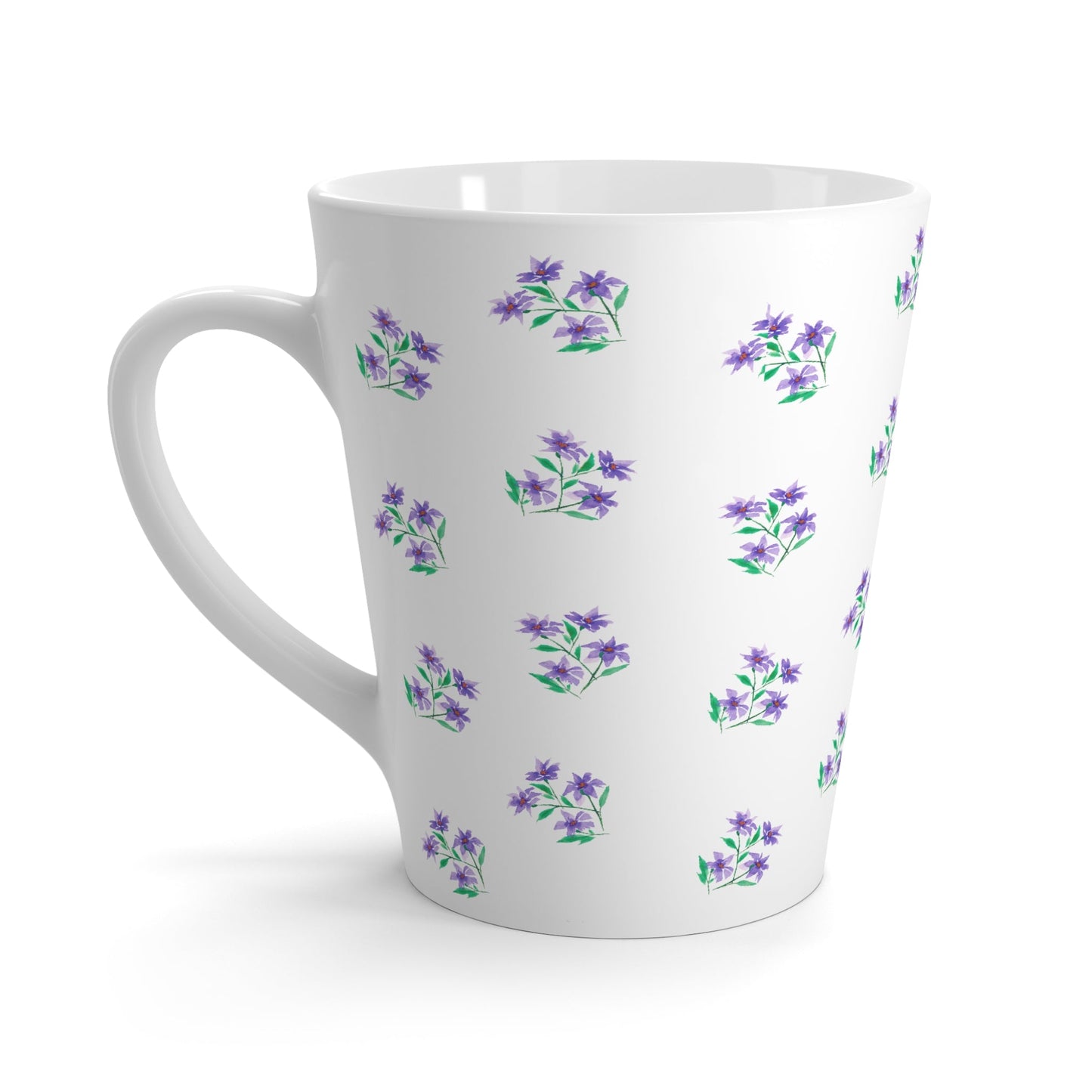 350 mL / 12oz Fine Art Watercolor Latte Mug, CALM-1355