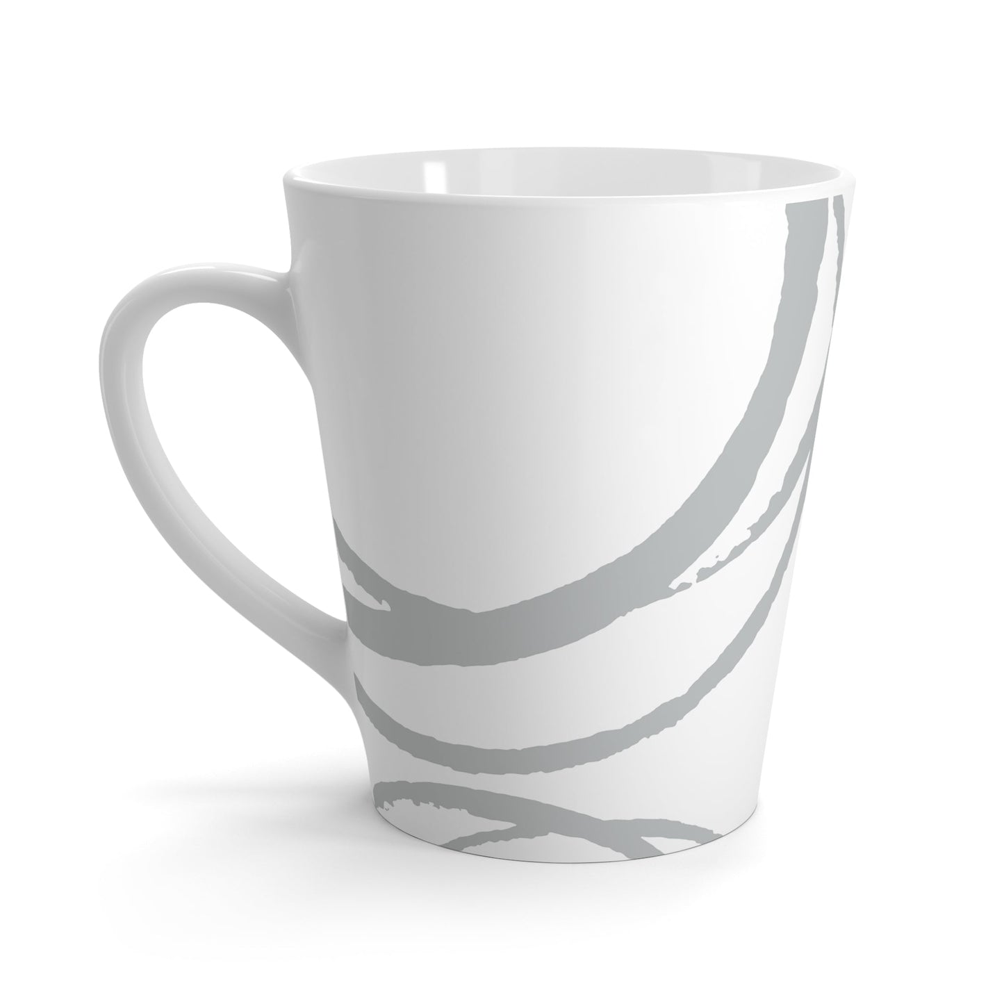 350 mL / 12oz Graphic Art Latte Mug | CALM-1213-500-112