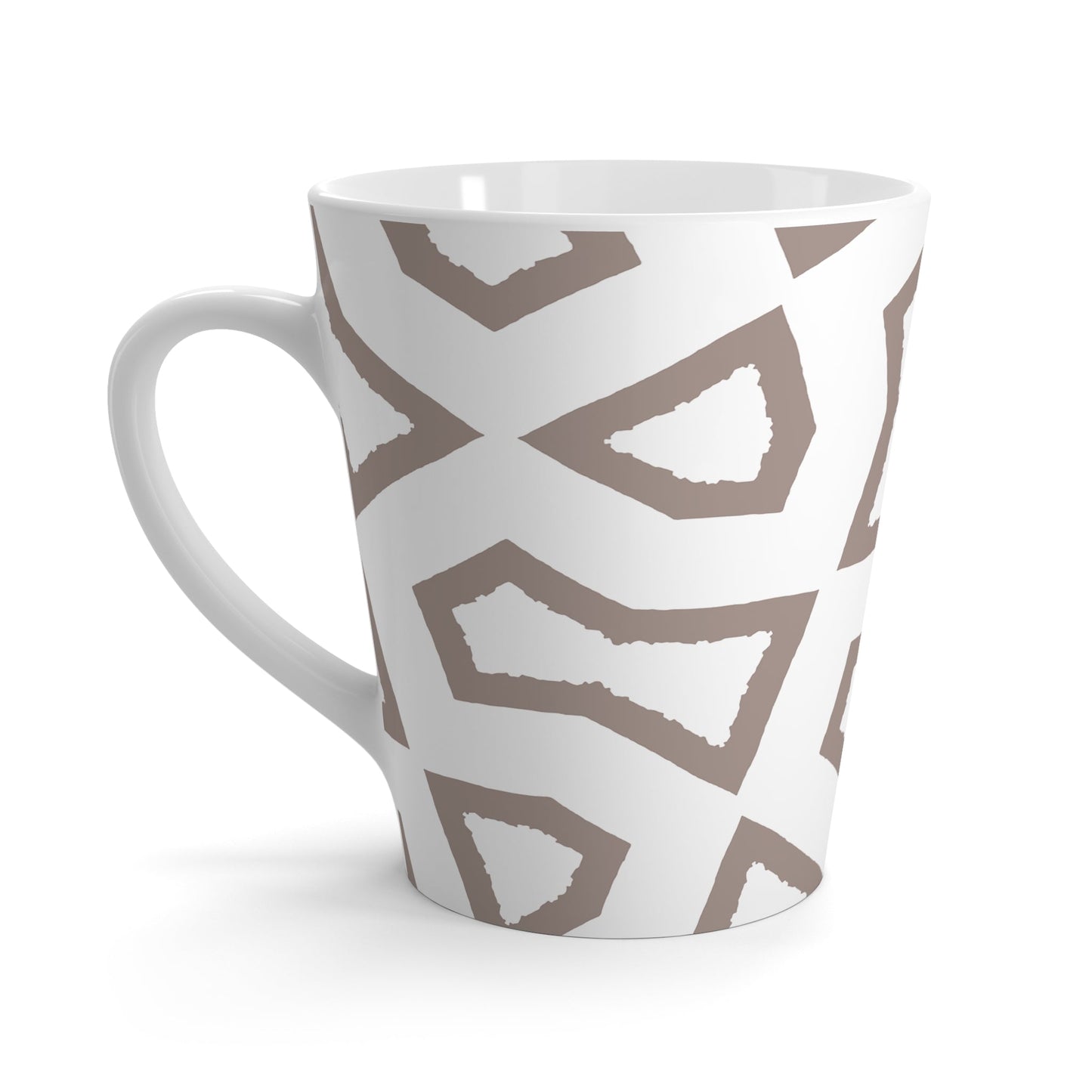 350 mL / 12oz Graphic Art Latte Mug | CALM-1161-133-392
