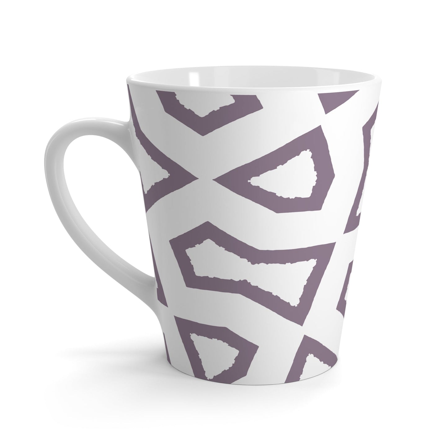 350 mL / 12oz Graphic Art Latte Mug | CALM-1181-167-392