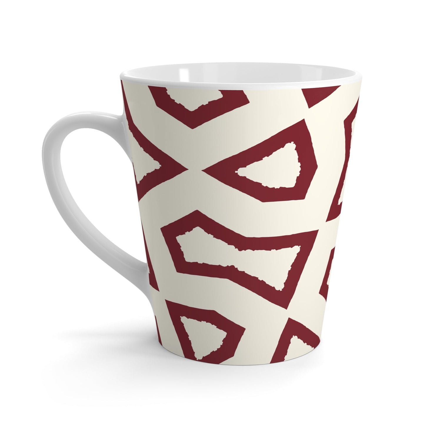 350 mL / 12oz Graphic Art Latte Mug | CALM-1283-300-392