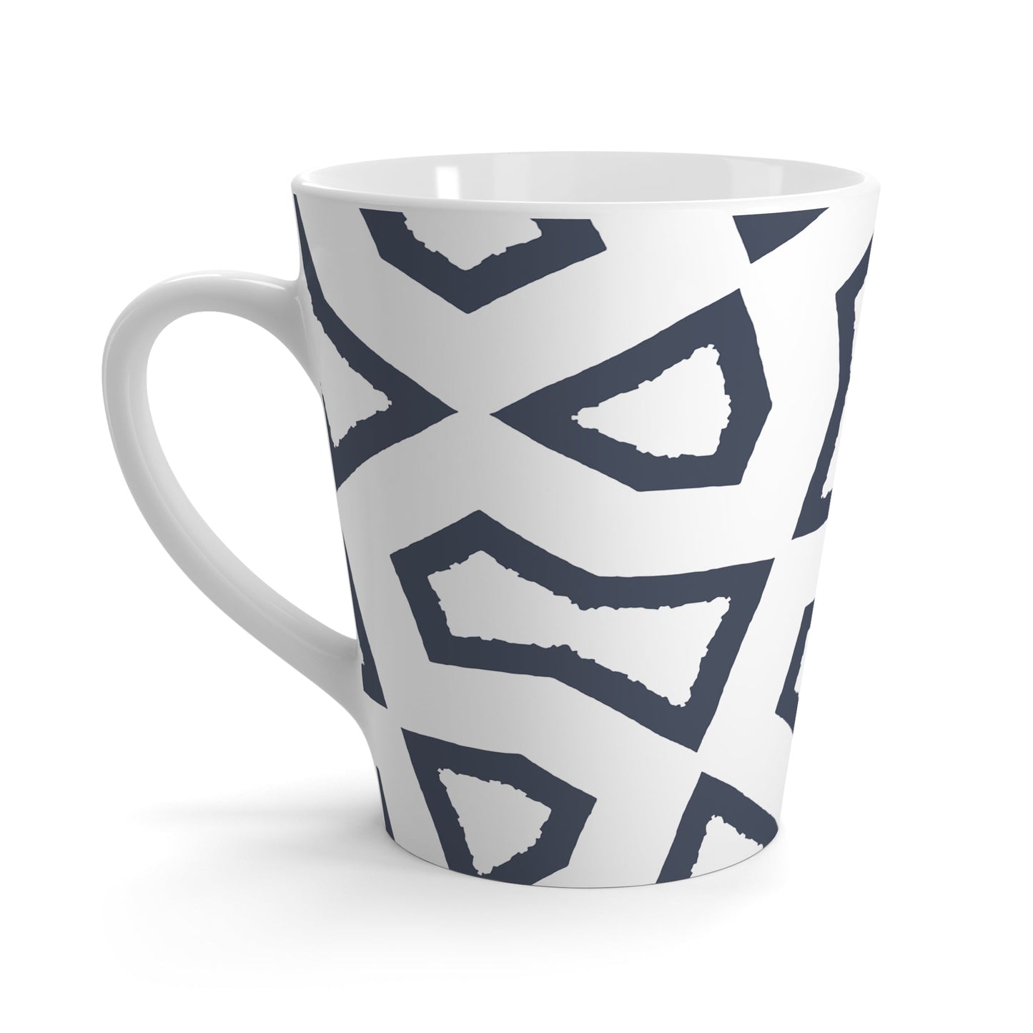 350 mL / 12oz Graphic Art Latte Mug | CALM-1221-100-392