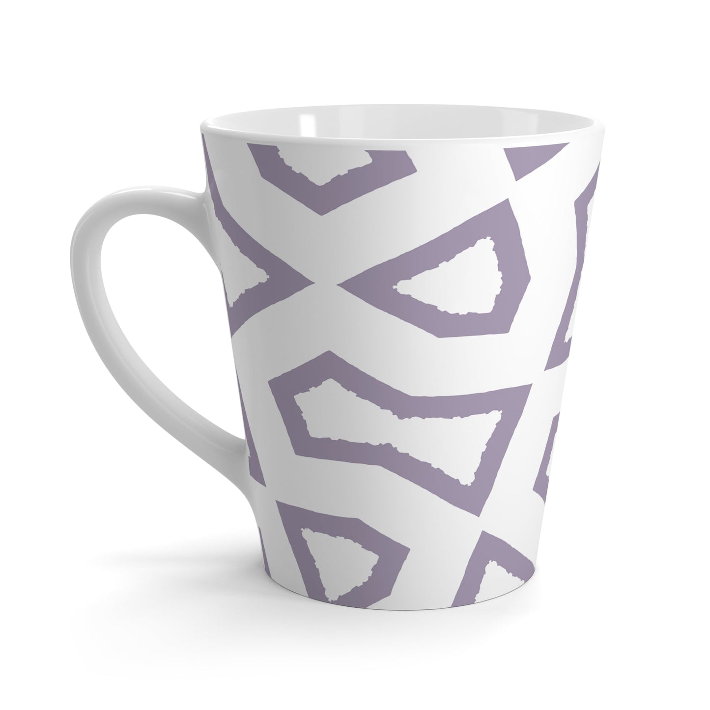 350 mL / 12oz Graphic Art Latte Mug | CALM-1143-133-392