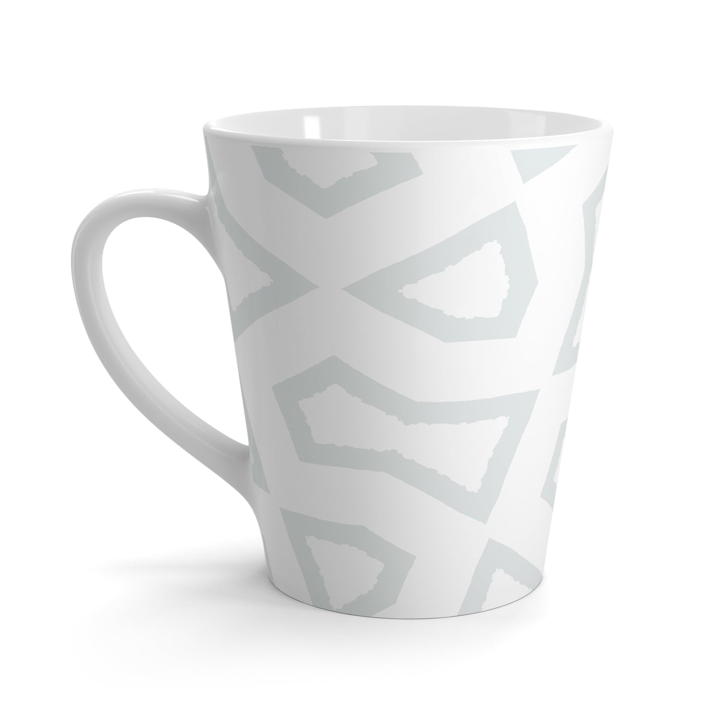 350 mL / 12oz Graphic Art Latte Mug | CALM-1101-500-392