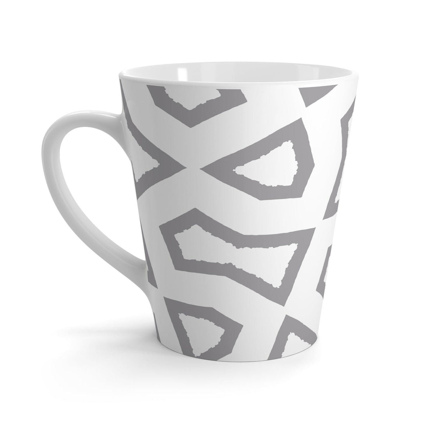 350 mL / 12oz Graphic Art Latte Mug | CALM-1203-133-392