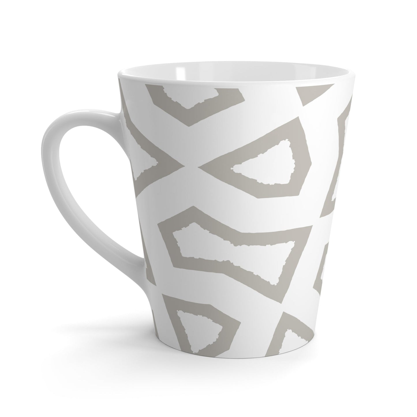 350 mL / 12oz Graphic Art Latte Mug | CALM-1192-500-392