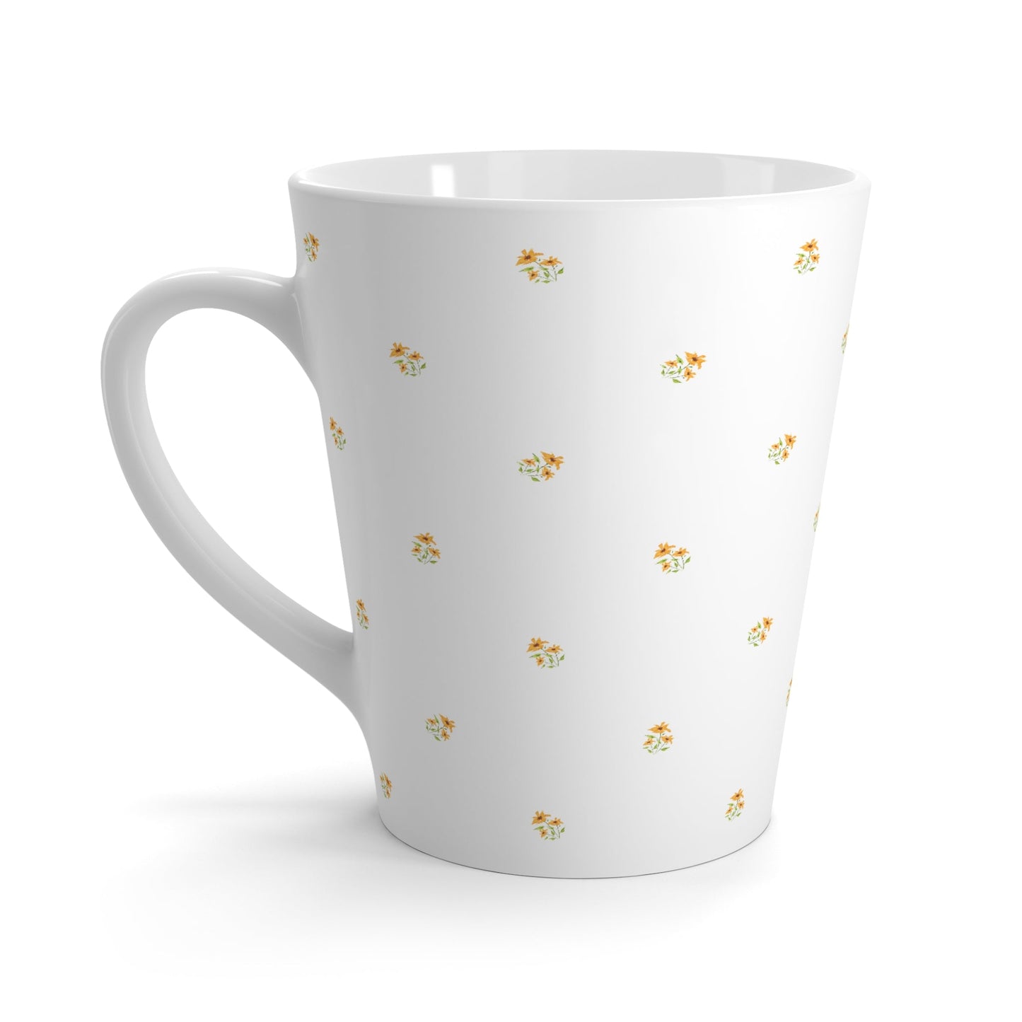 350 mL / 12oz Fine Art Watercolor Latte Mug, CALM-1396