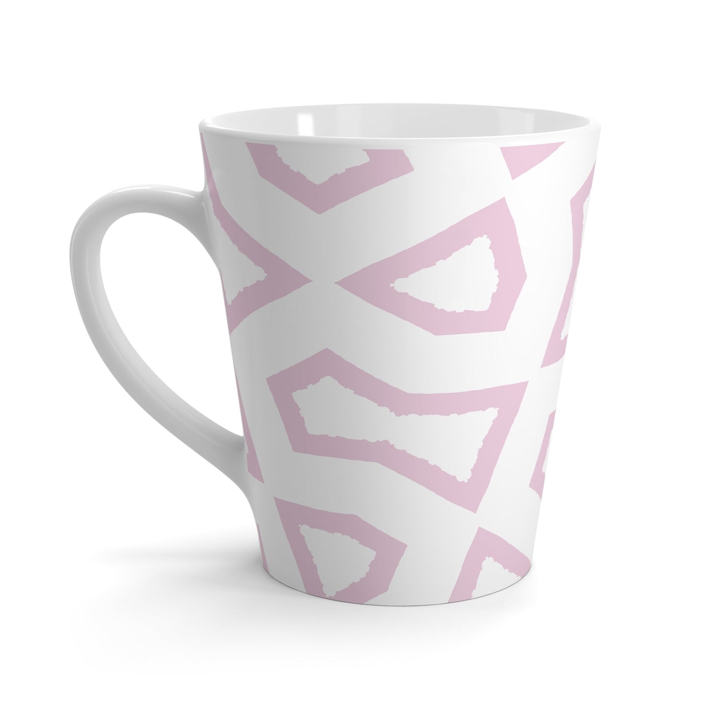 350 mL / 12oz Graphic Art Latte Mug | CALM-1081-133-392