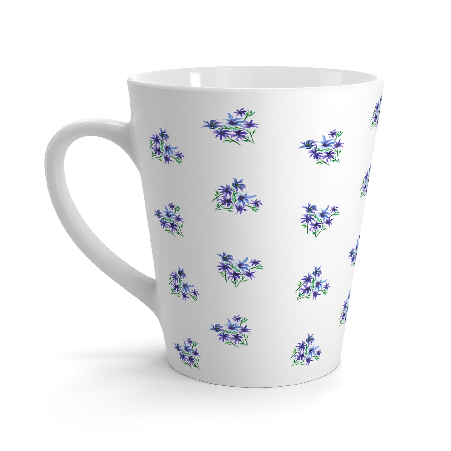 350 mL / 12oz Fine Art Watercolor Latte Mug, CALM-1305