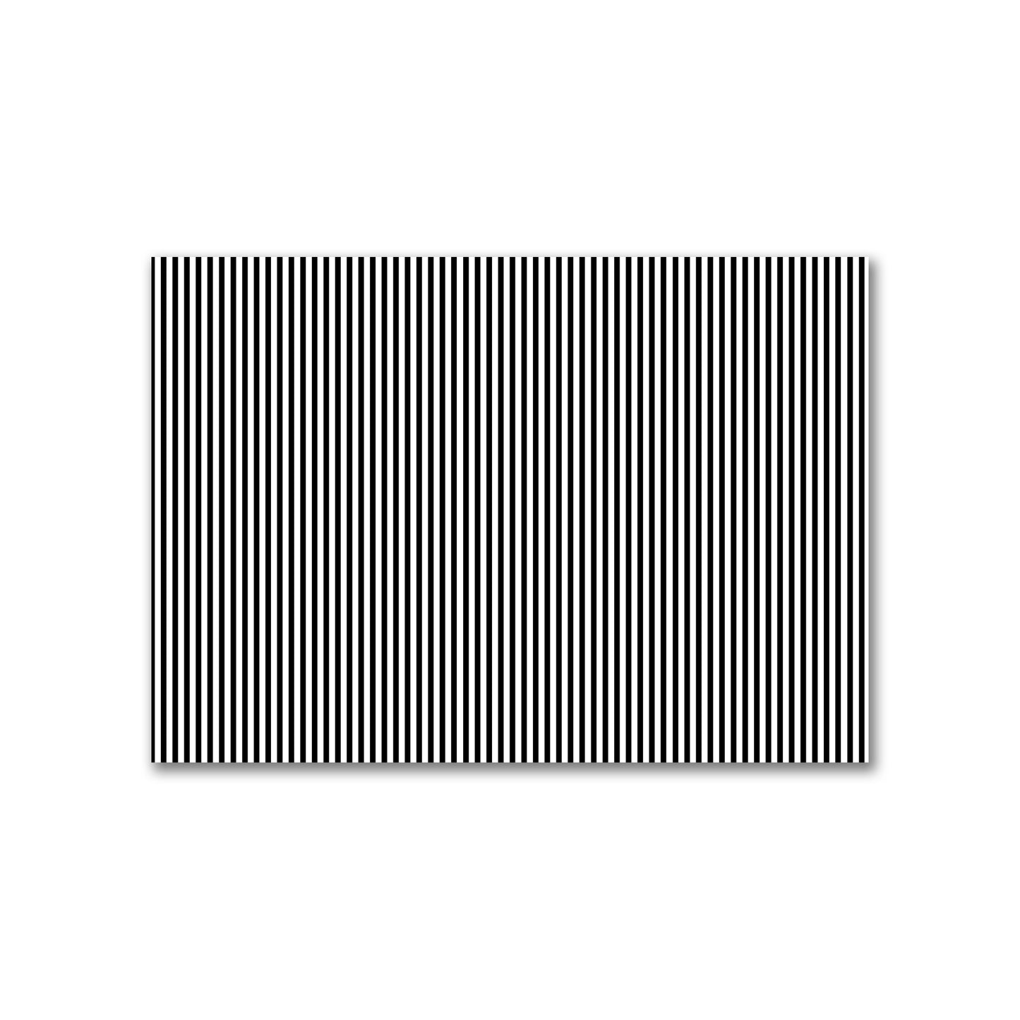 Off-White Cotton Canvas Fabric with Thin Black Bars, FACC-1010-241