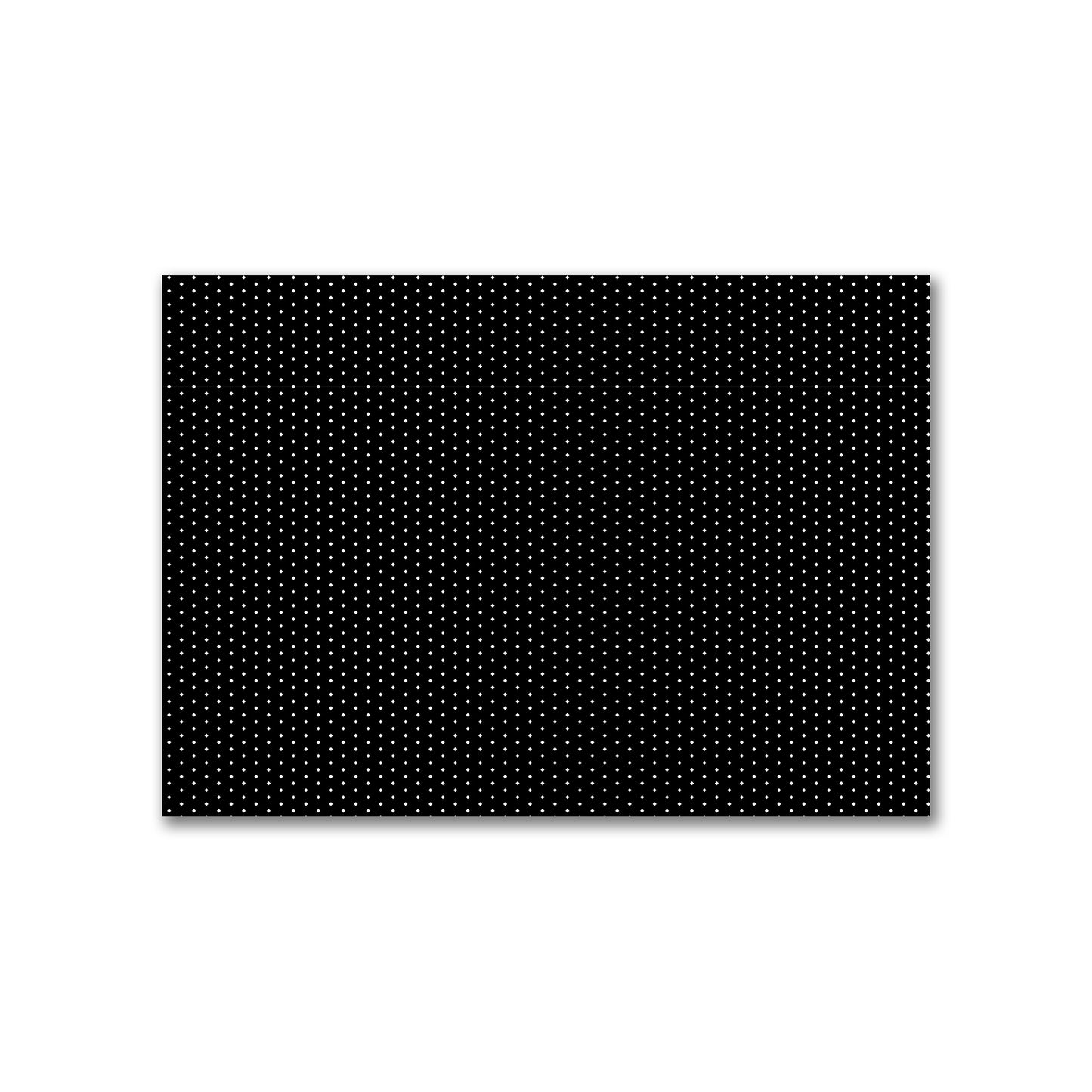 Cotton Canvas Fabric with Fine Pale Cream Diamonds on Black, FACC-1013-112