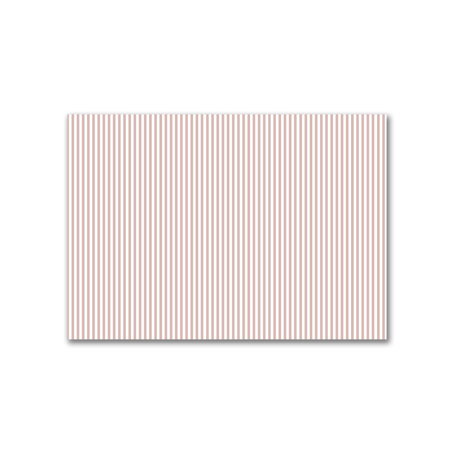 Off-White Cotton Canvas Fabric with Thin Salmon Bars, FACC-1139-241