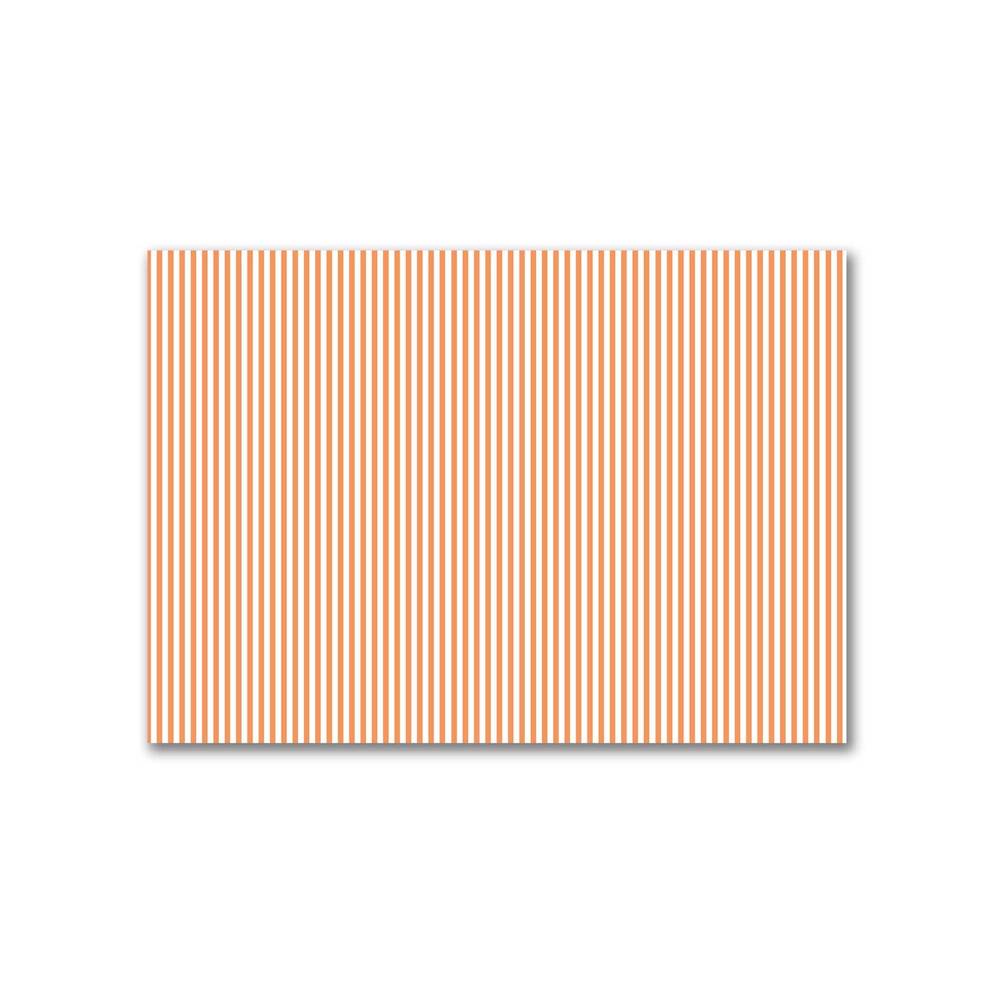 Off-White Cotton Canvas Fabric with Thin Orange Bars, FACC-1181-241