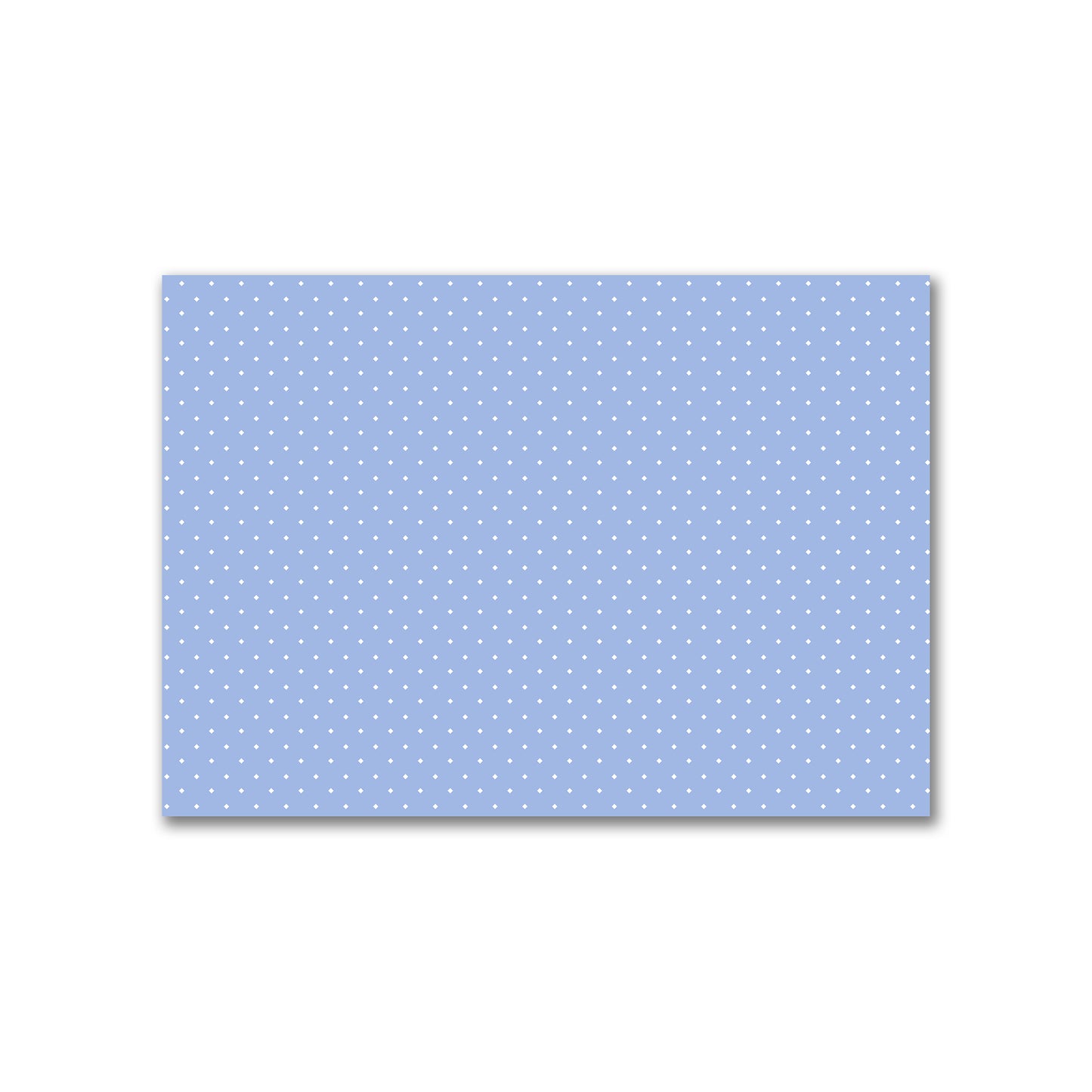Cotton Canvas Fabric with Off-White Diamonds on Blue, FACC-1231-102