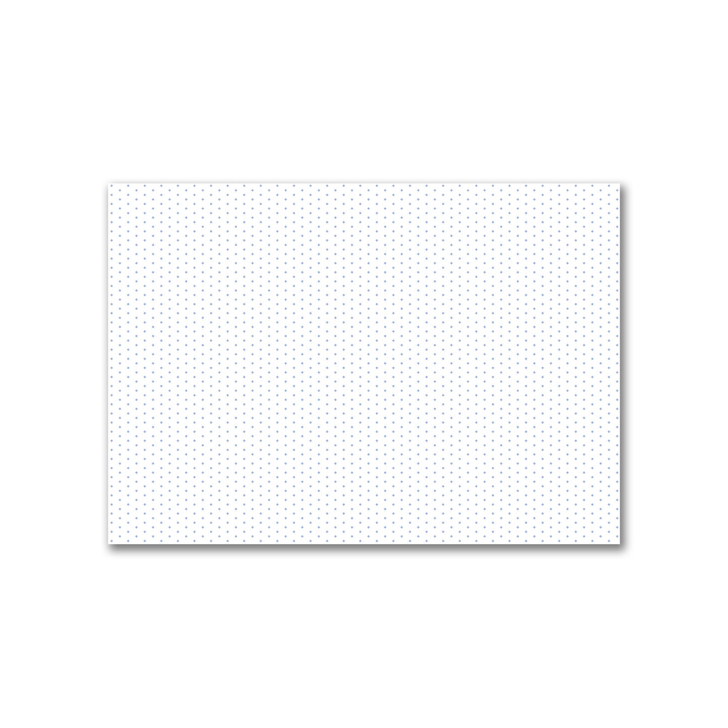 Off-White Cotton Canvas Fabric with Fine Blue Diamonds, FACC-1231-111