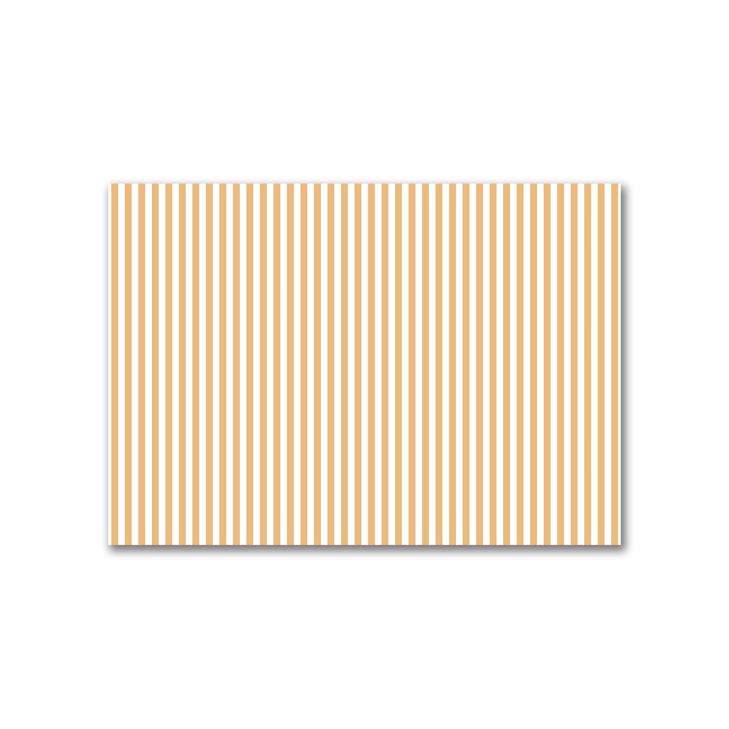 Off-White Cotton Canvas Fabric with Orange Bars, FACC-1232-051