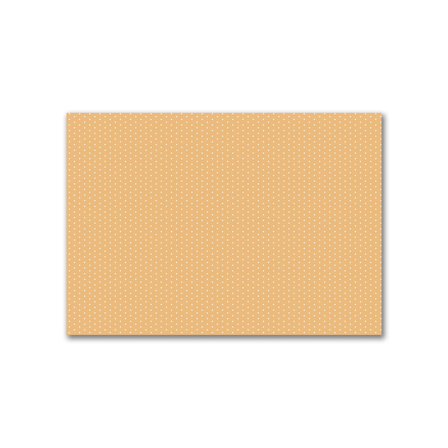 Cotton Canvas Fabric with Fine Off-White Diamonds on Orange, FACC-1232-112