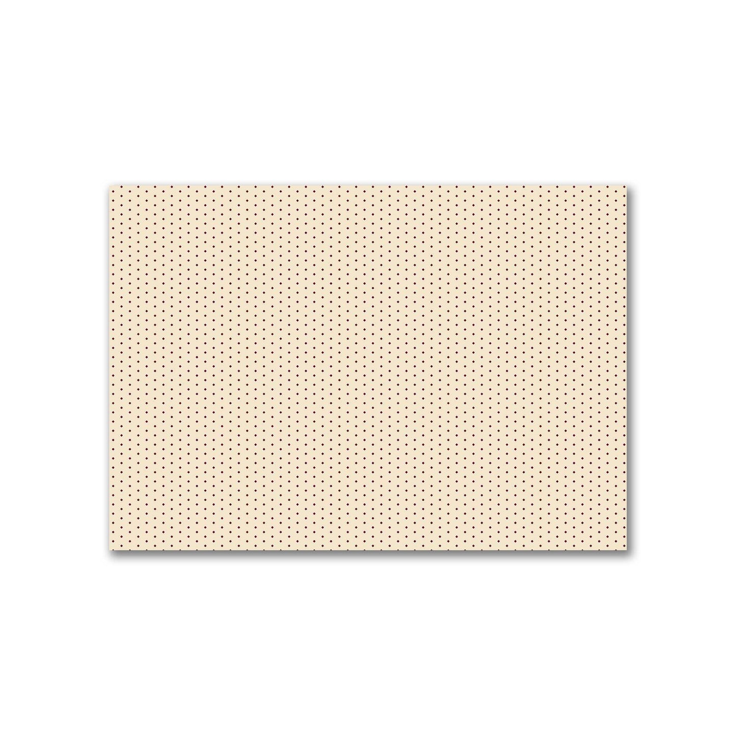 Cotton Canvas Fabric with Fine Burgundy Red Diamonds on Beige, FACC-1285-111