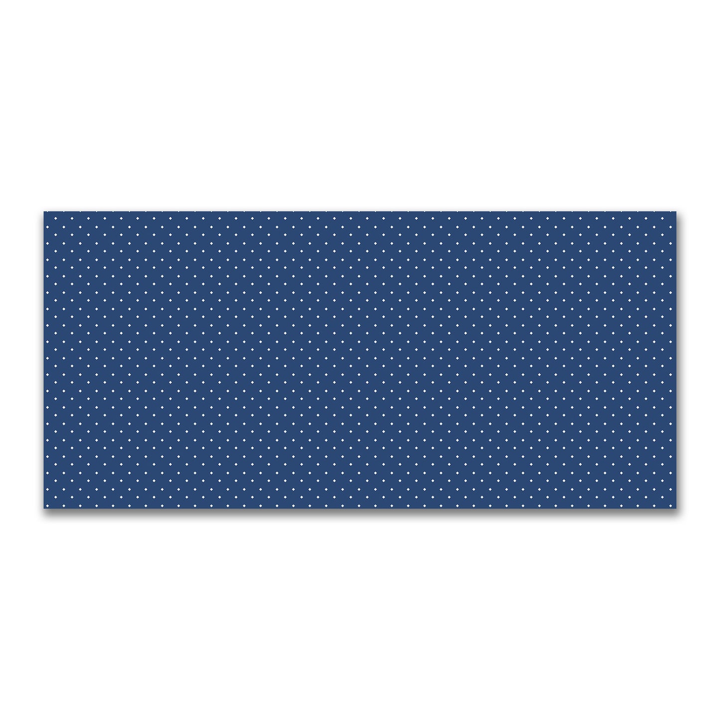 Cotton Canvas Fabric with Off-white Diamonds on Royal Blue, FACC-1291-102