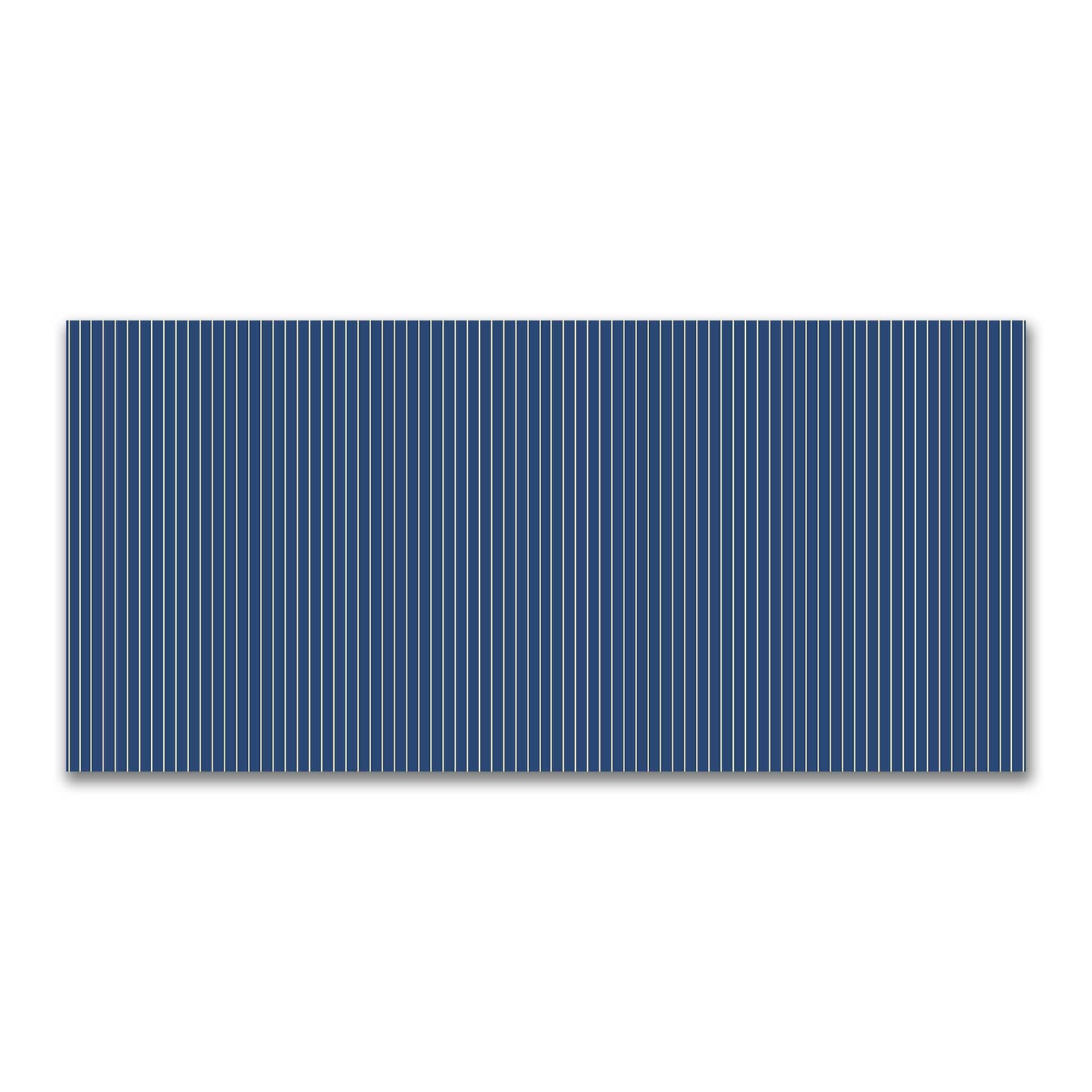 Cotton Canvas Fabric with Fine Tan Stripes on Royal Blue, FACC-1294-152