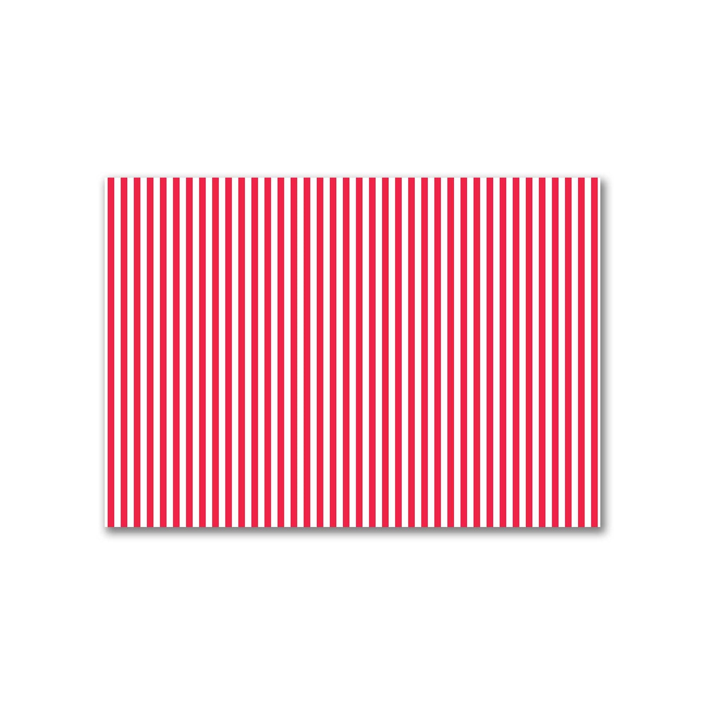 Off-White Cotton Canvas Fabric with Red Bars, FACC-1330-051