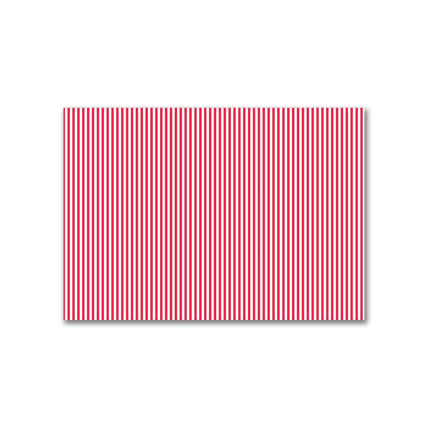 Off-White Cotton Canvas Fabric with Thin Red Bars, FACC-1330-241