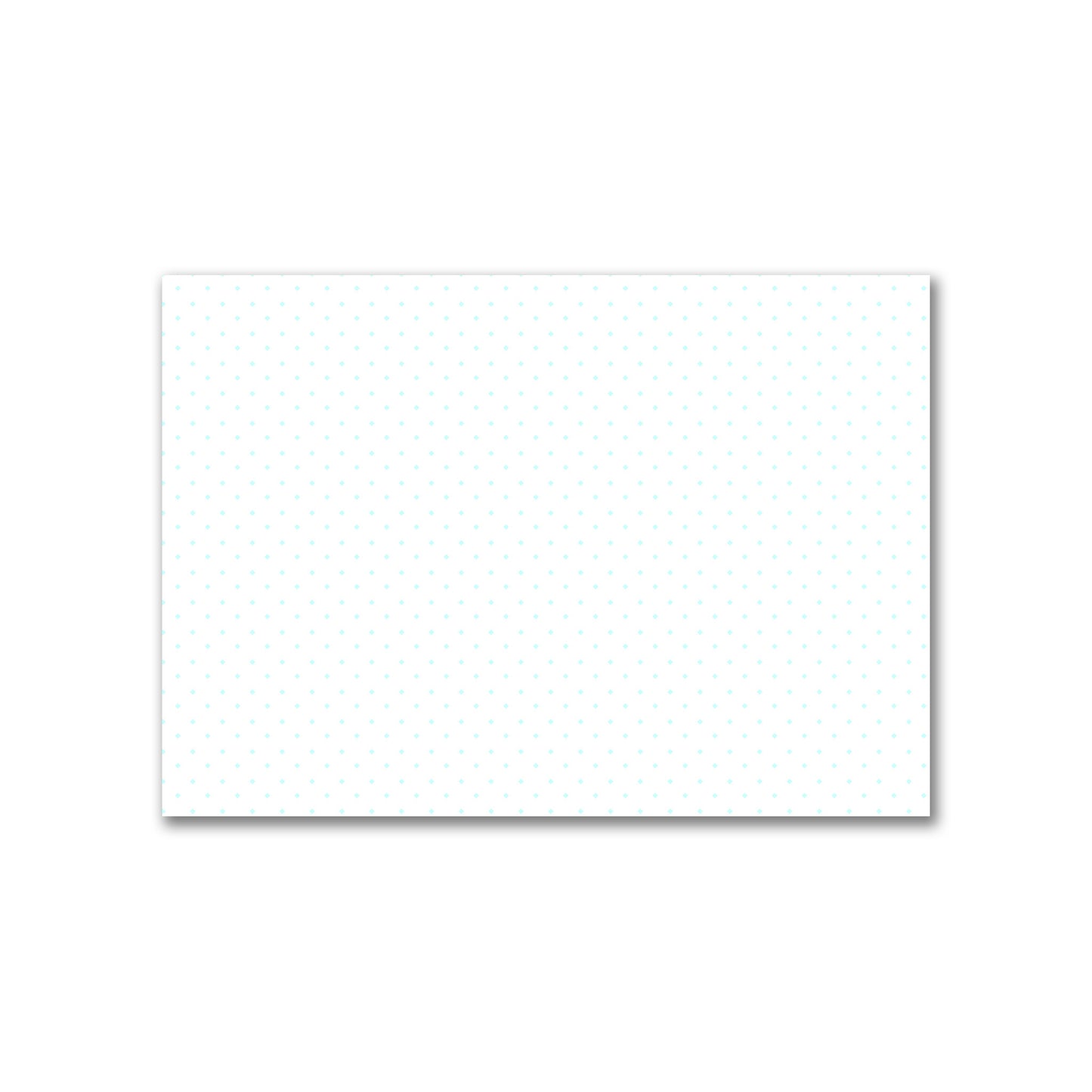 Off-White Cotton Canvas Fabric with Blue Diamonds, FACC-1370-101