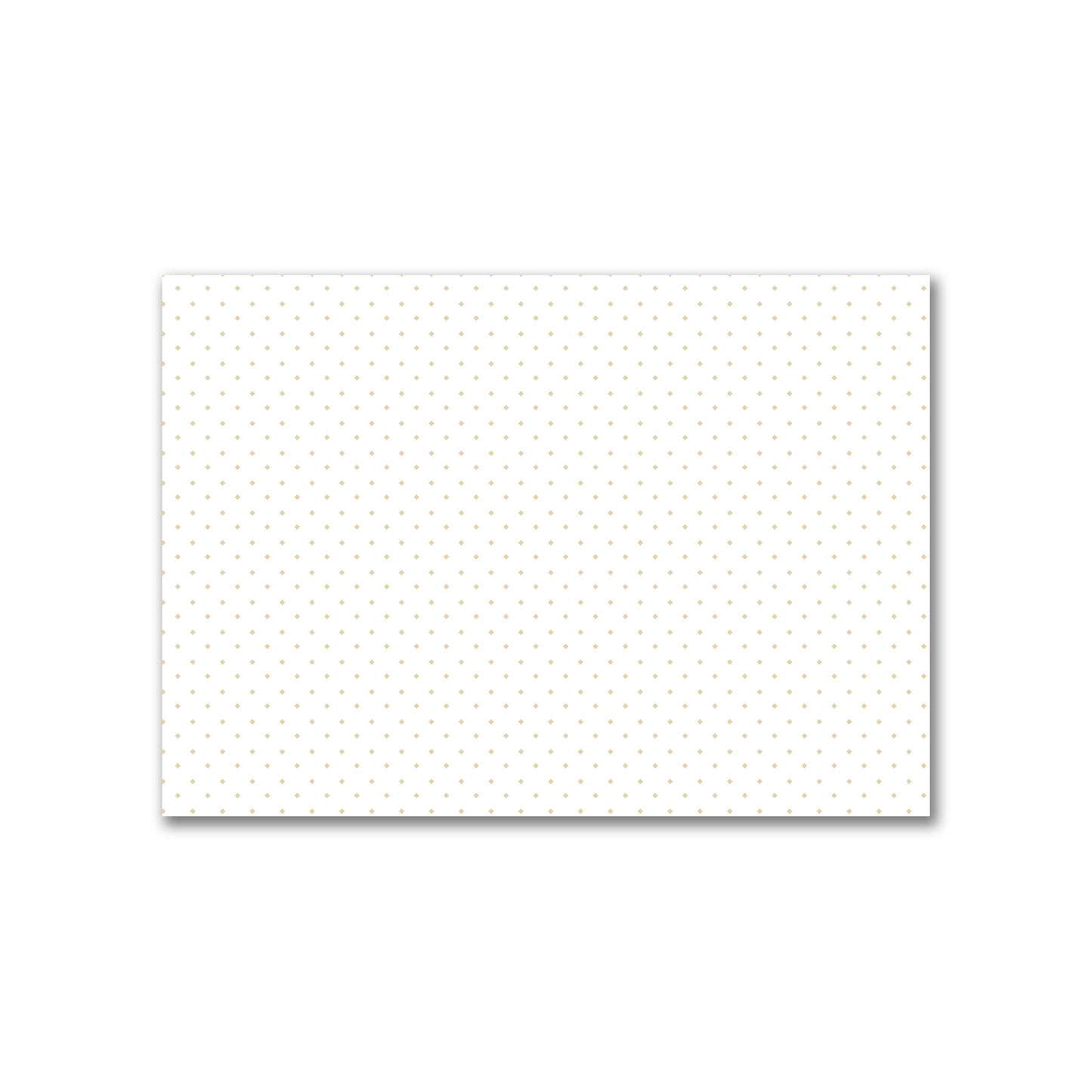Off-White Cotton Canvas Fabric with Tan Diamonds, FACC-1371-101