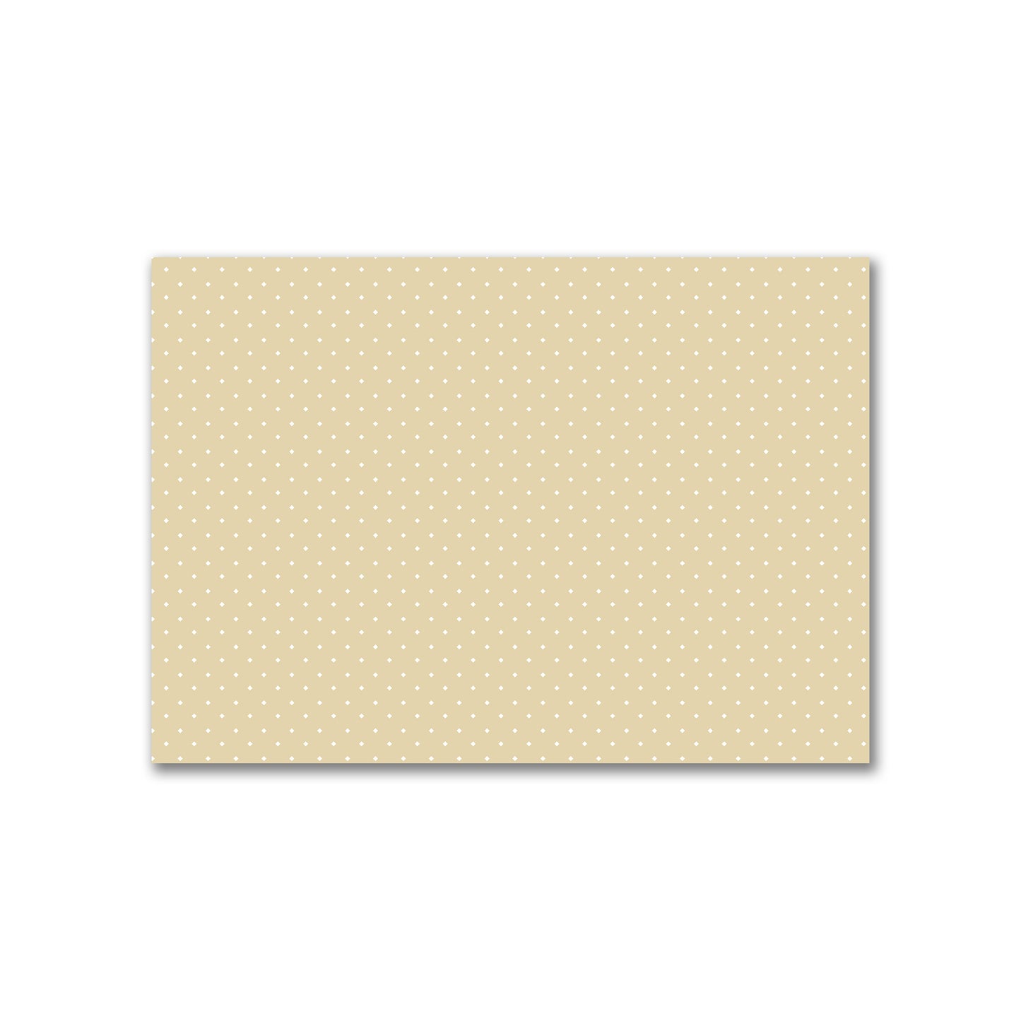 Cotton Canvas Fabric with Off-White Diamonds on Tan, FACC-1371-102